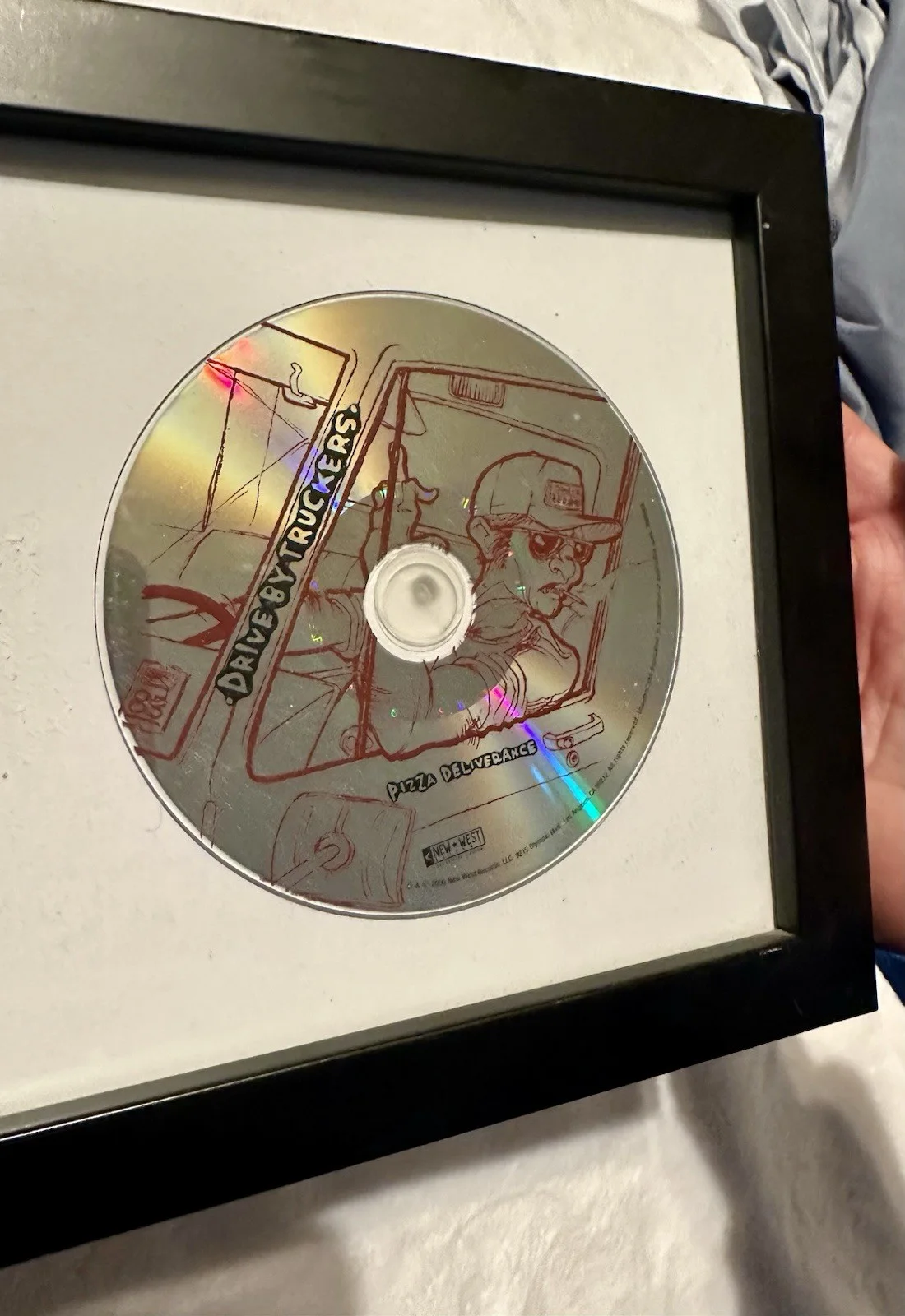 Rare Autographed Full Band Signed Drive By Truckers Display Lynyrd Skynyrd Rock, изображение 3
