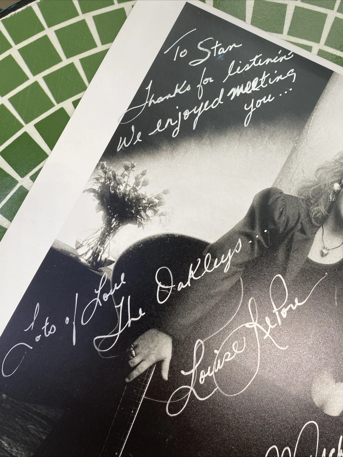 The Oakleys Signed 10x8 Photo – Dual Autographs Canadian Country Music, изображение 2