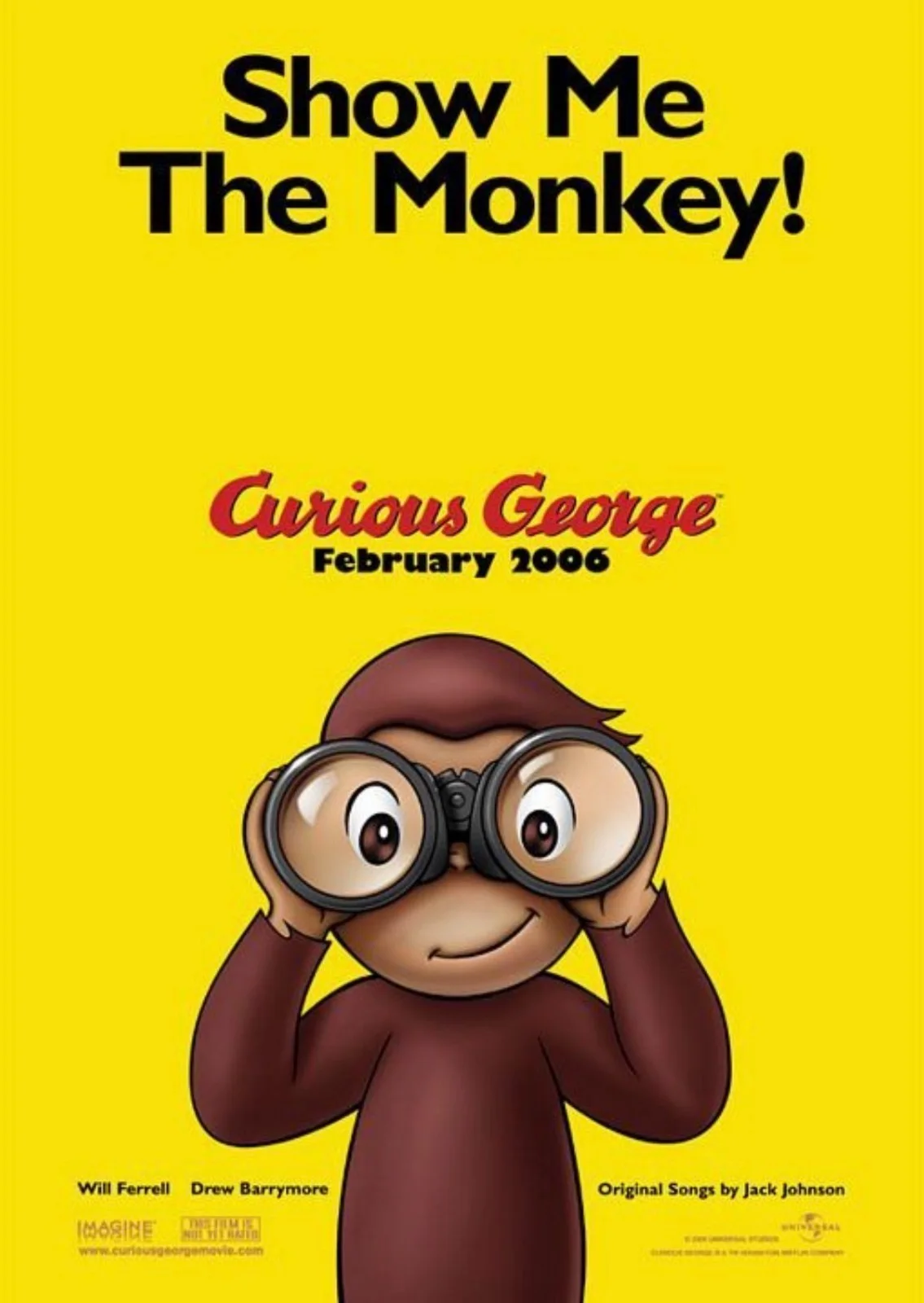 Curious George - 2006 - VeryRare Unmounted Genuine 35mm Film Cells, image 2