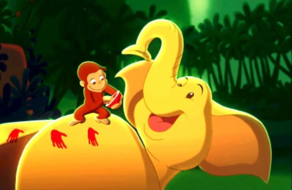 Curious George - 2006 - VeryRare Unmounted Genuine 35mm Film Cells, image 4