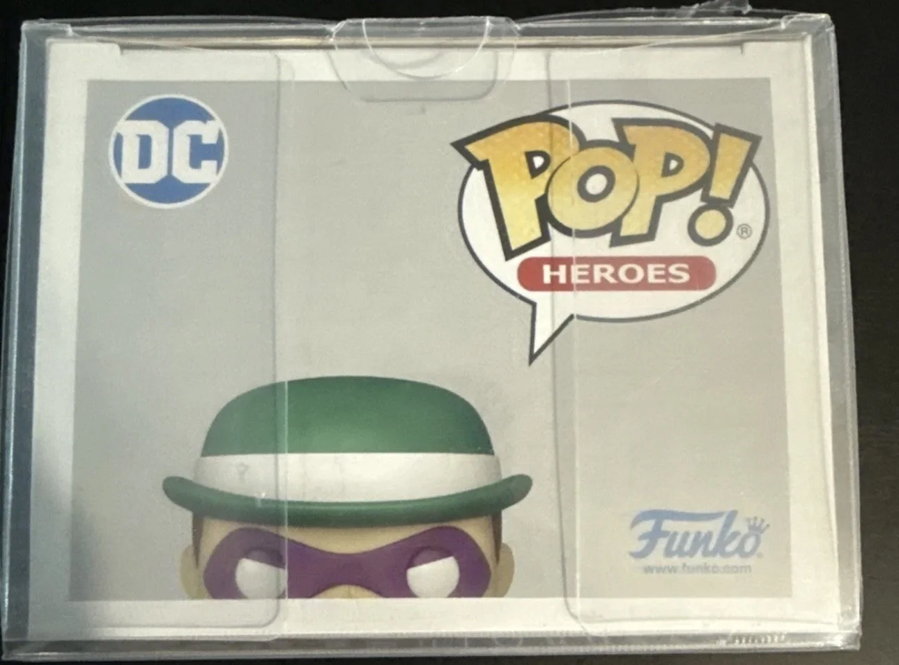 John Glover Signed The Riddler Batman Funko Pop OC Certification WITH PROTECTOR, image 5