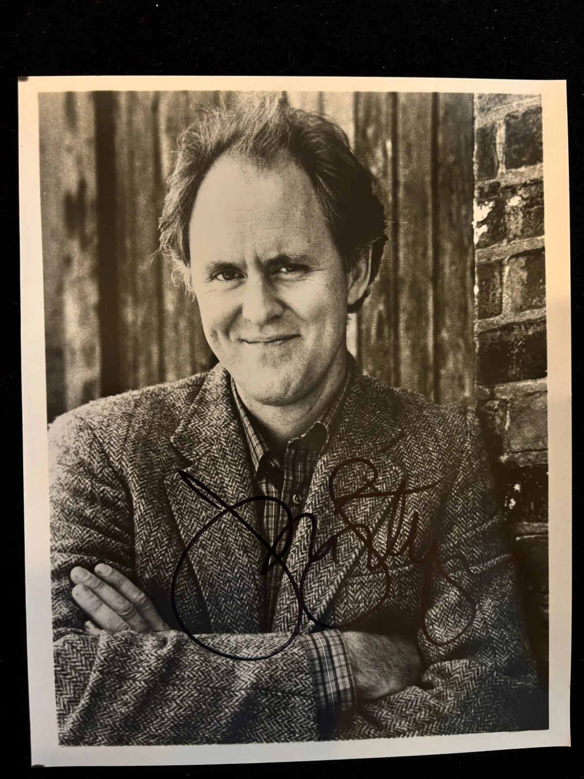 John Lithgow — Vintage John Lithgow Signed 8x10 Photo with COA Stunning Close-Up, изображение 2