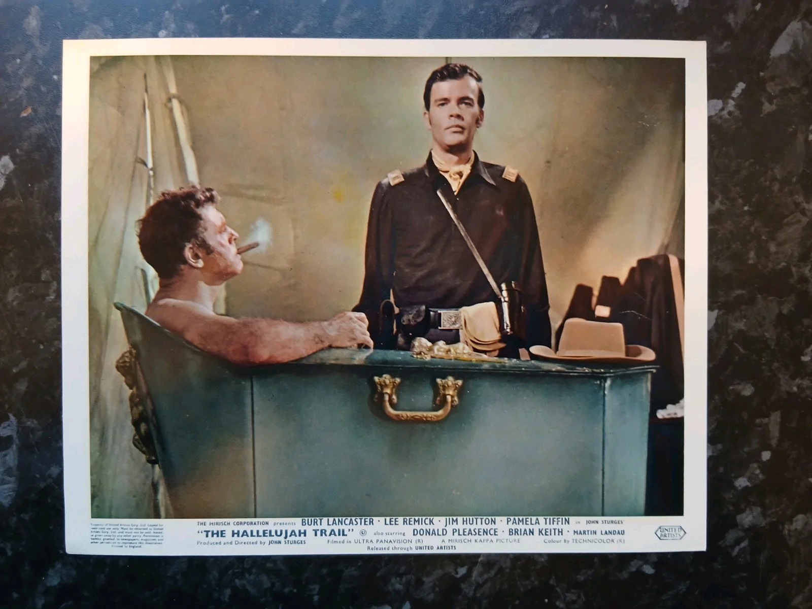 THE HALLELUJAH TRAIL. SET OF 8 LOBBY CARDS. BURT LANCASTER, изображение 2