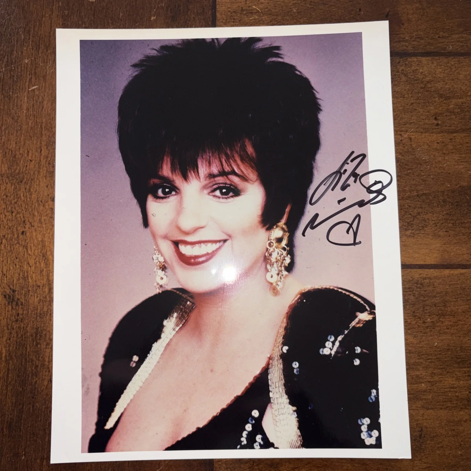 Liza Minelli — LIZA MINNELLI Original Signature Autographed 8X10" Photograph with COA