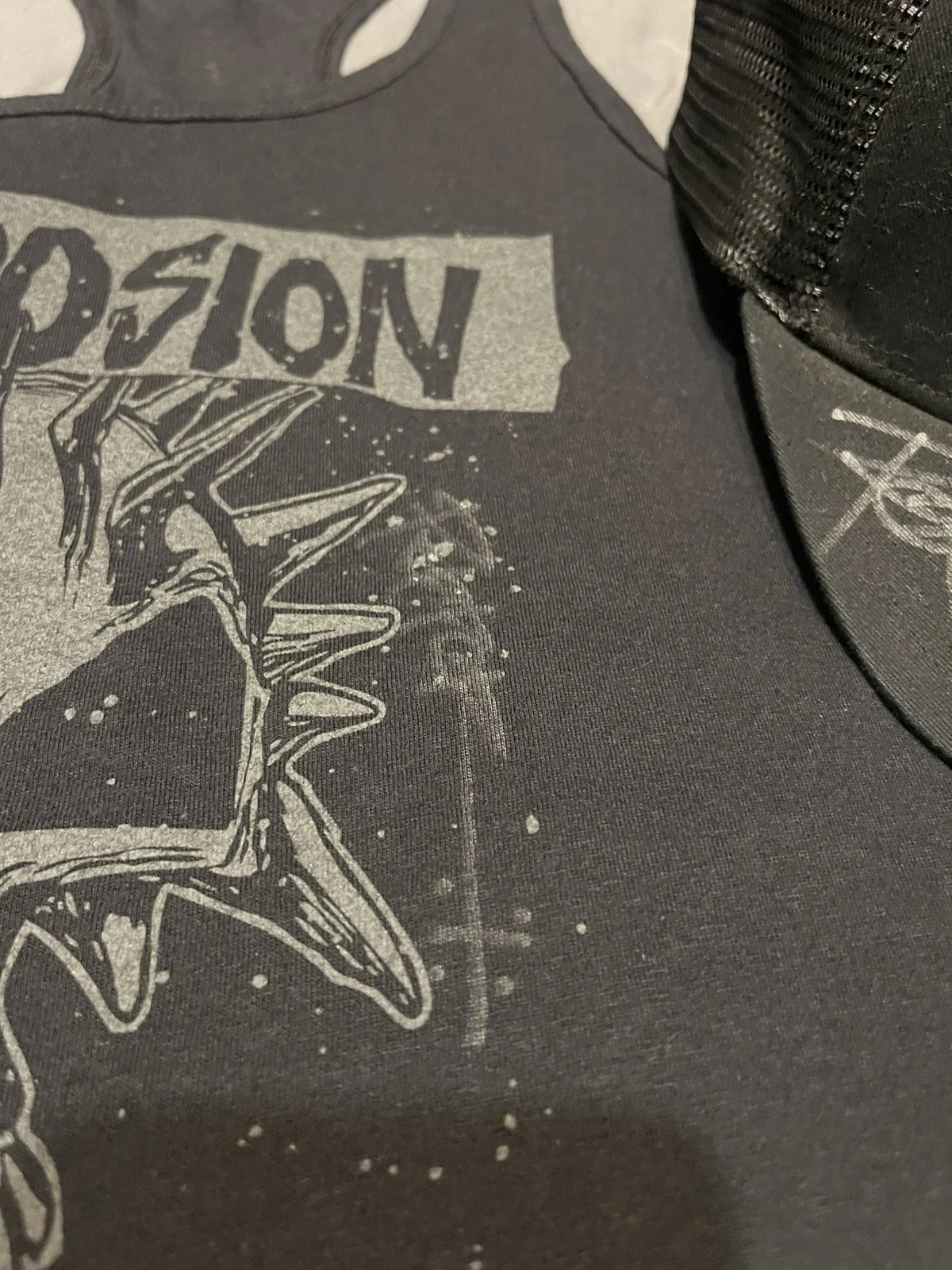 Corrosion of Conformity Signed Hat Signed Tank Top Shirt And Sticker, image 5
