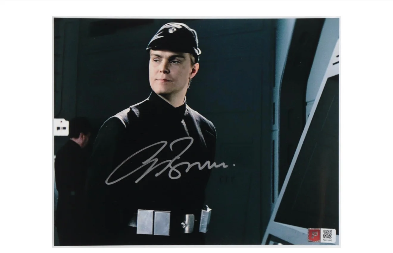Glyn Baker — Glyn Baker Star Wars Return of the Jedi Autograph 8"x10" Signed Photo