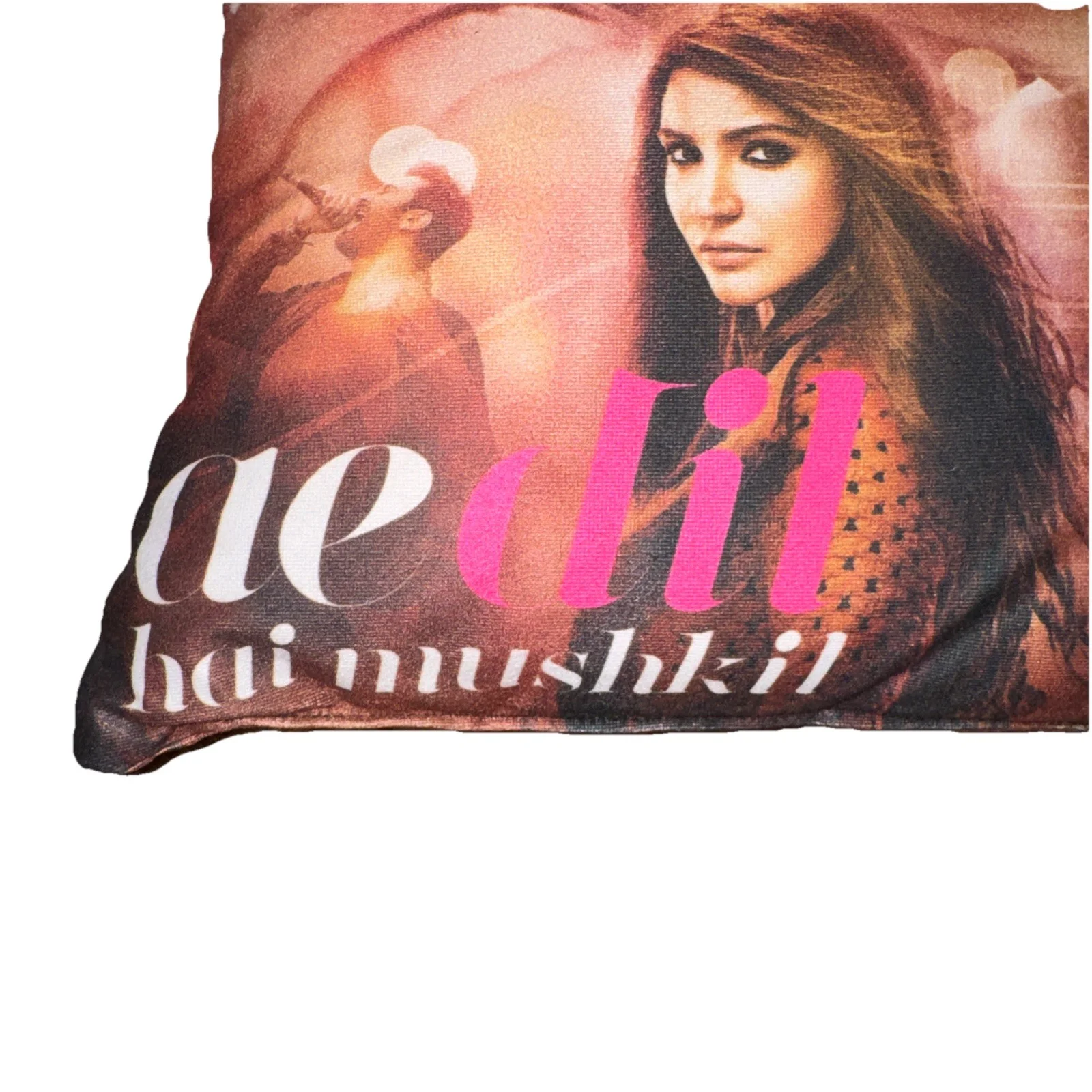 Small Throw Pillow features 2016 Indian Bollywood Film Movie Ae Dil Hai Mushkil, изображение 3