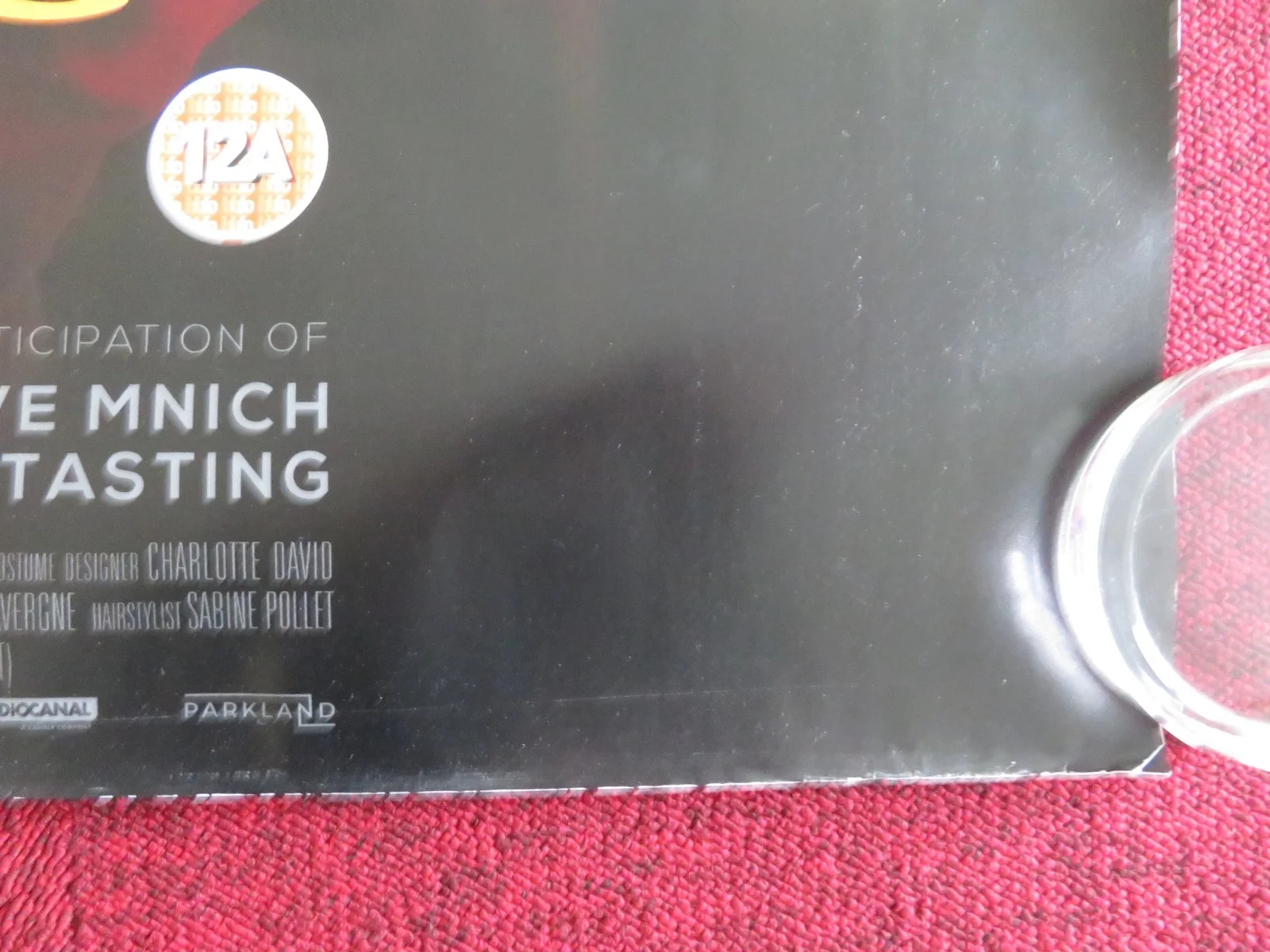 THE TASTING UK QUAD ROLLED POSTER ISABELLE CARRE BERNARD CAMPAN 2022, image 5