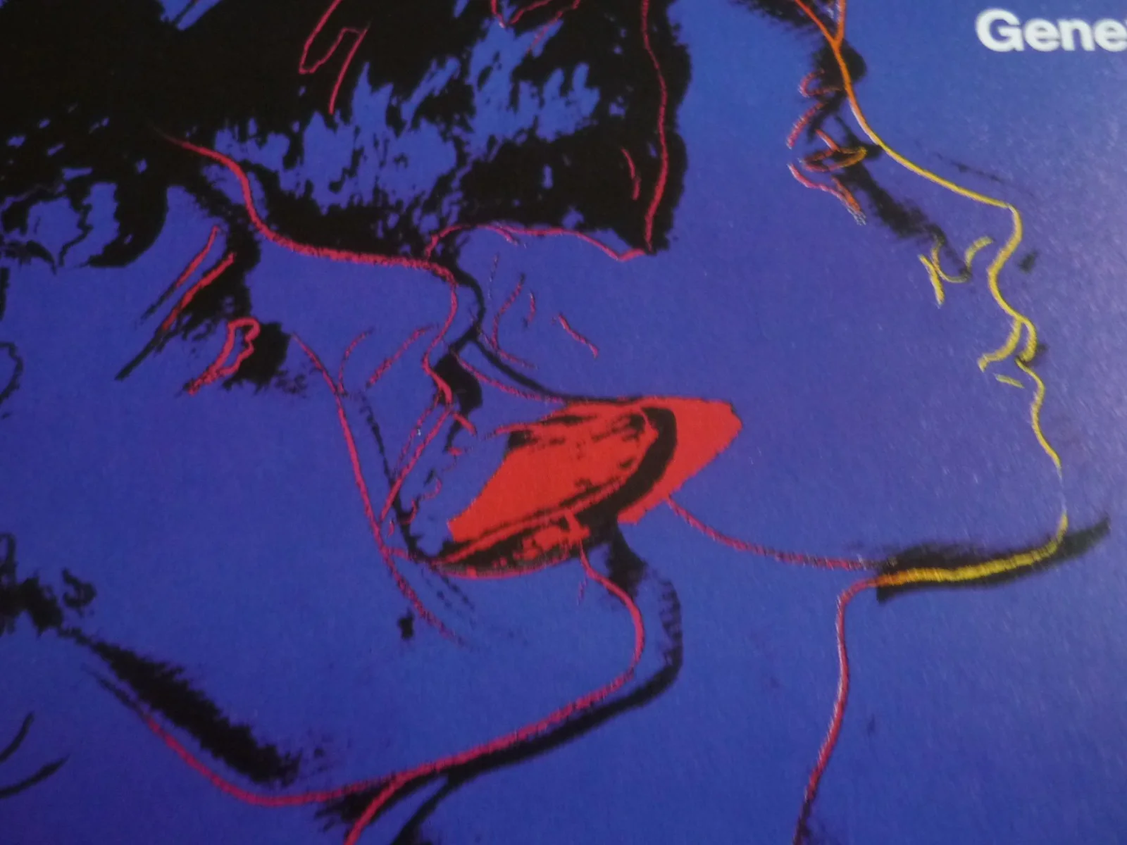 Framed a4 inch Poster Film andy warhol german withdrawn version 1982 querelle, image 2