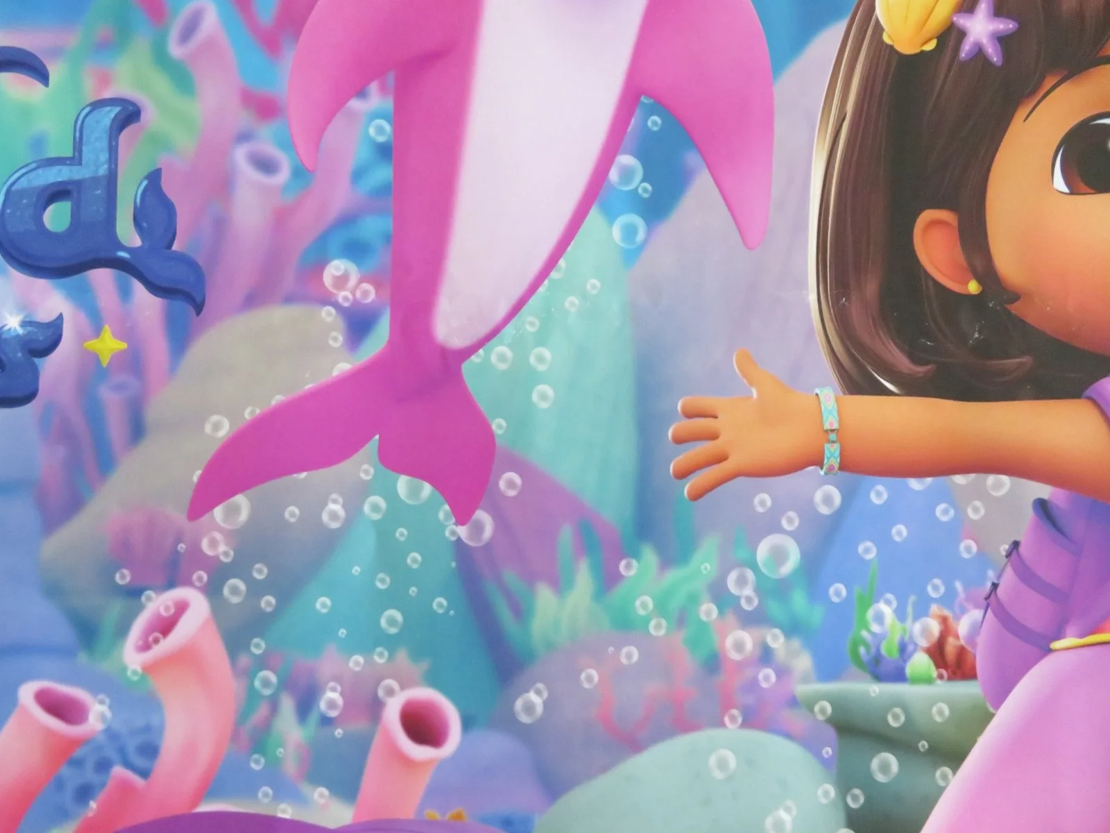 DORA: MAGIC MERMAID ADVENTURES UK QUAD ROLLED POSTER KEVIN ANDREW 2025, image 2
