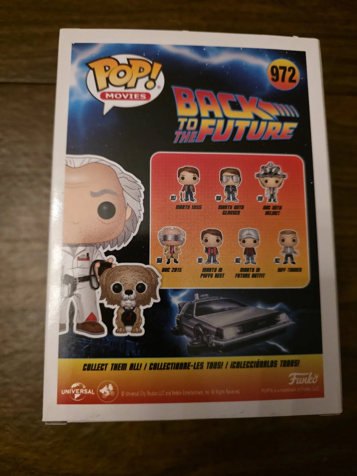 CHRISTOPHER LLOYD — Funko Pop Back to the Future Doc 972 Christopher Lloyd Autographed Signed, image 5