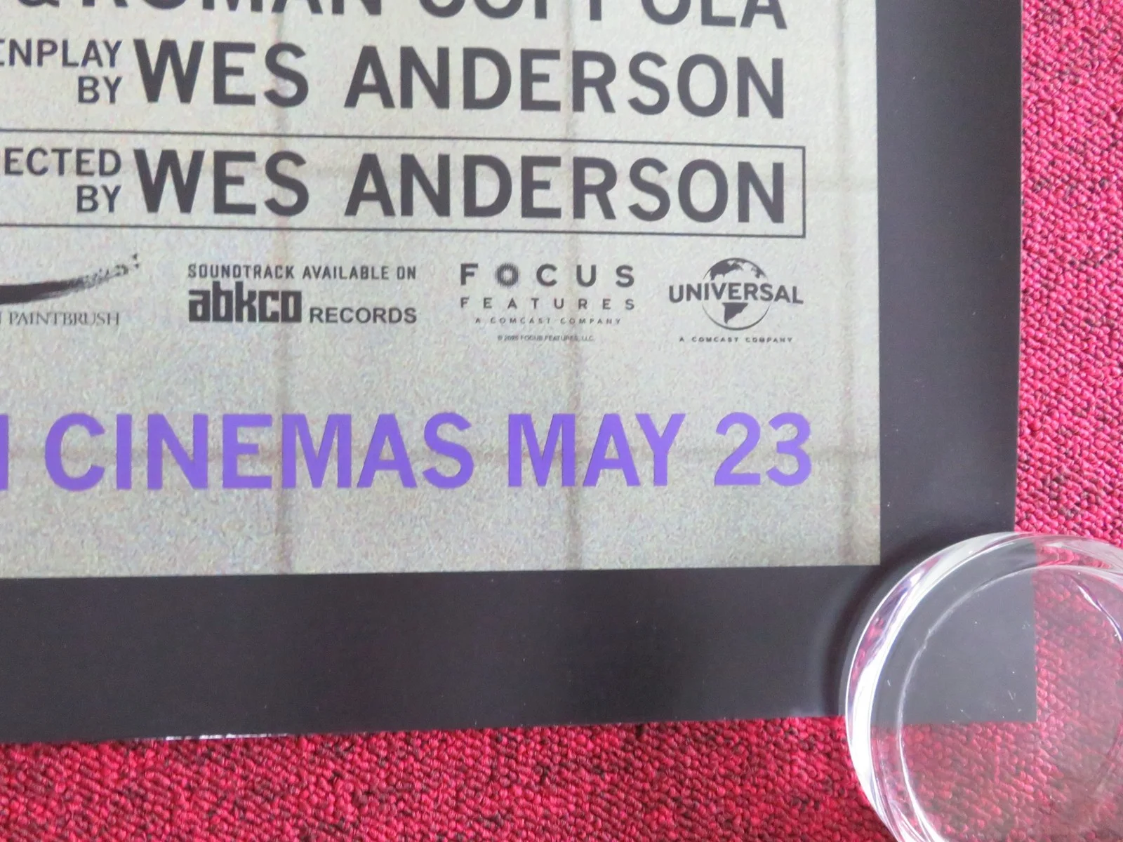 THE PHOENICIAN SCHEME UK QUAD ROLLED POSTER BENICIO DEL TORO WILLEM DAFOE 2025, изображение 5