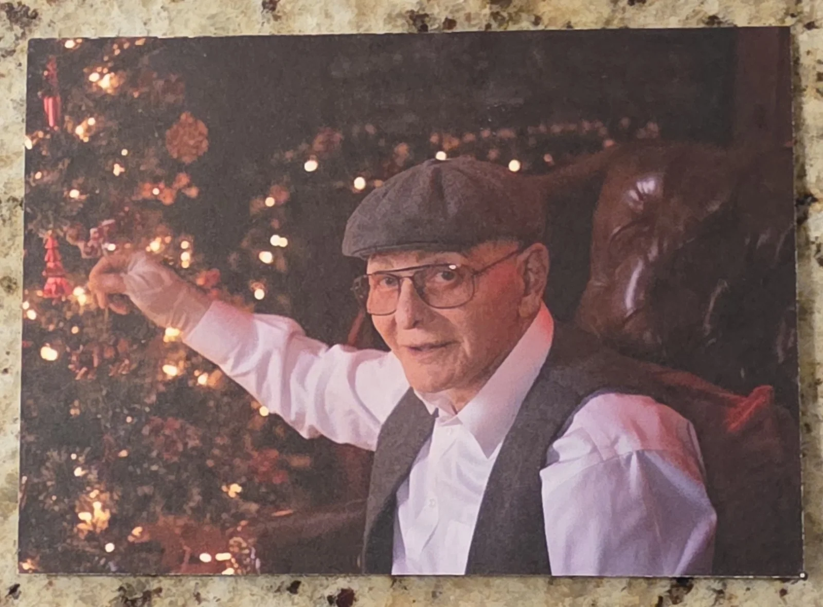 Sammy The Bull — Rare - Sammy The Bull Autographed Christmas Card Former Gambino Mobster, image 2