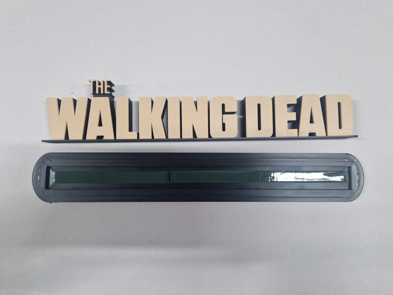 The Walking Dead - 3D Display Collection Sign Collectors Display, image 3