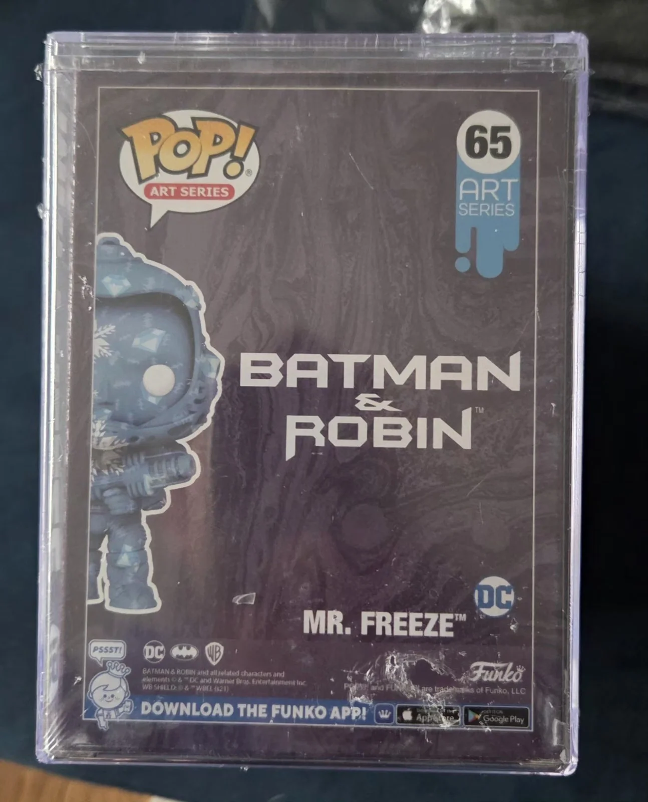 POP! Art Series Batman & Robin MR FREEZE Vinyl Figure No.65 Brand New Boxed, изображение 3
