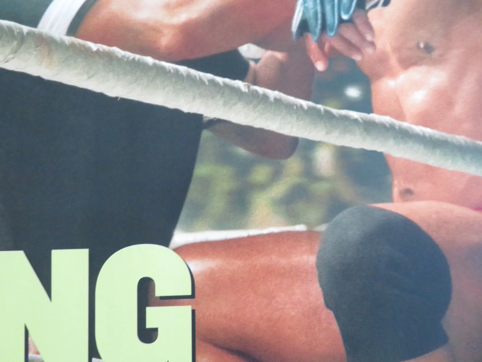 THE SMASHING MACHINE - B UK QUAD ROLLED POSTER DWAYNE JOHNSON EMILY BLUNT 2025, изображение 2