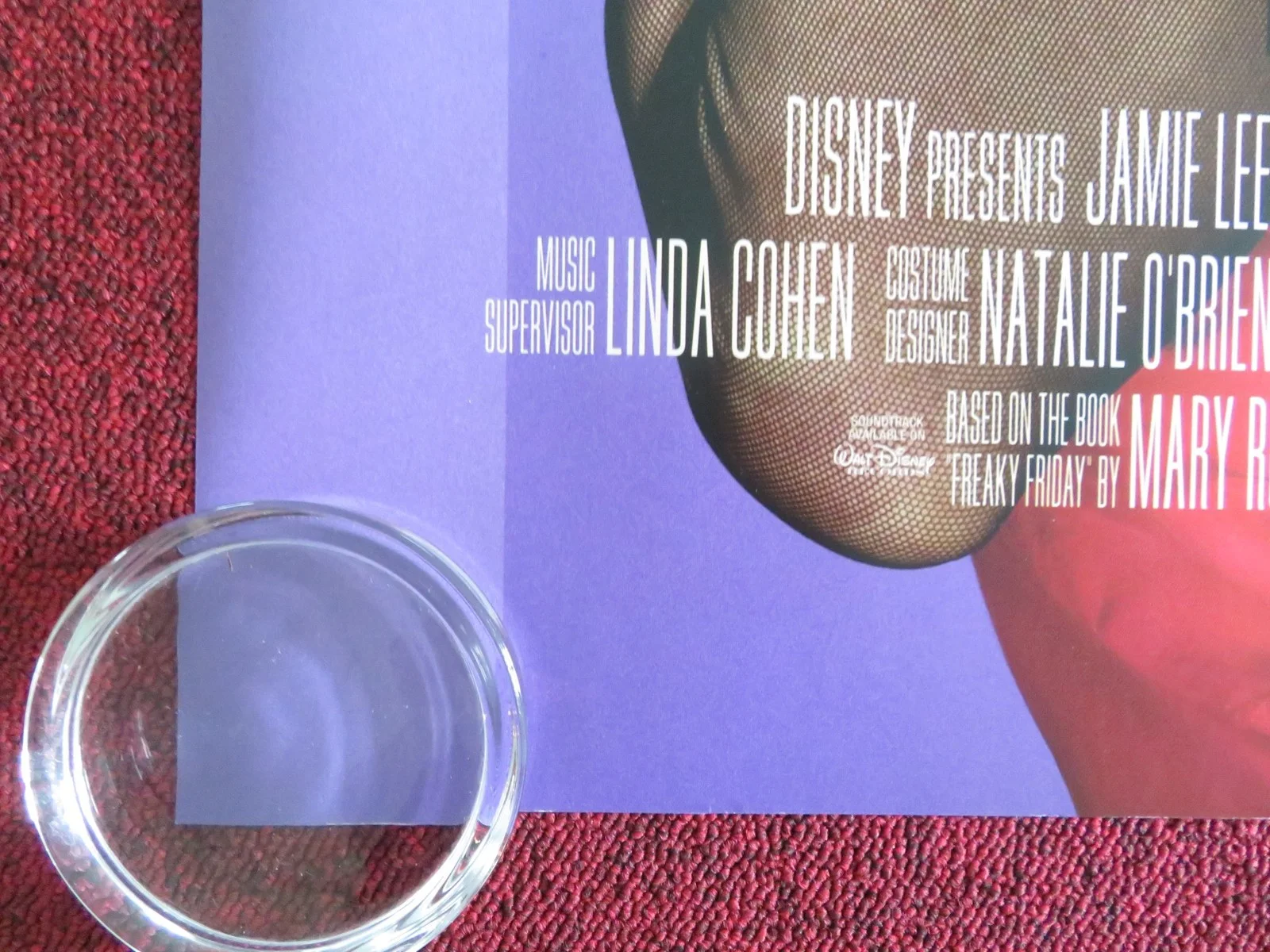 FREAKIER FRIDAY UK QUAD ROLLED POSTER DISNEY JAMIE LEE CURTIS LINDSAY LOHAN 2025, image 4