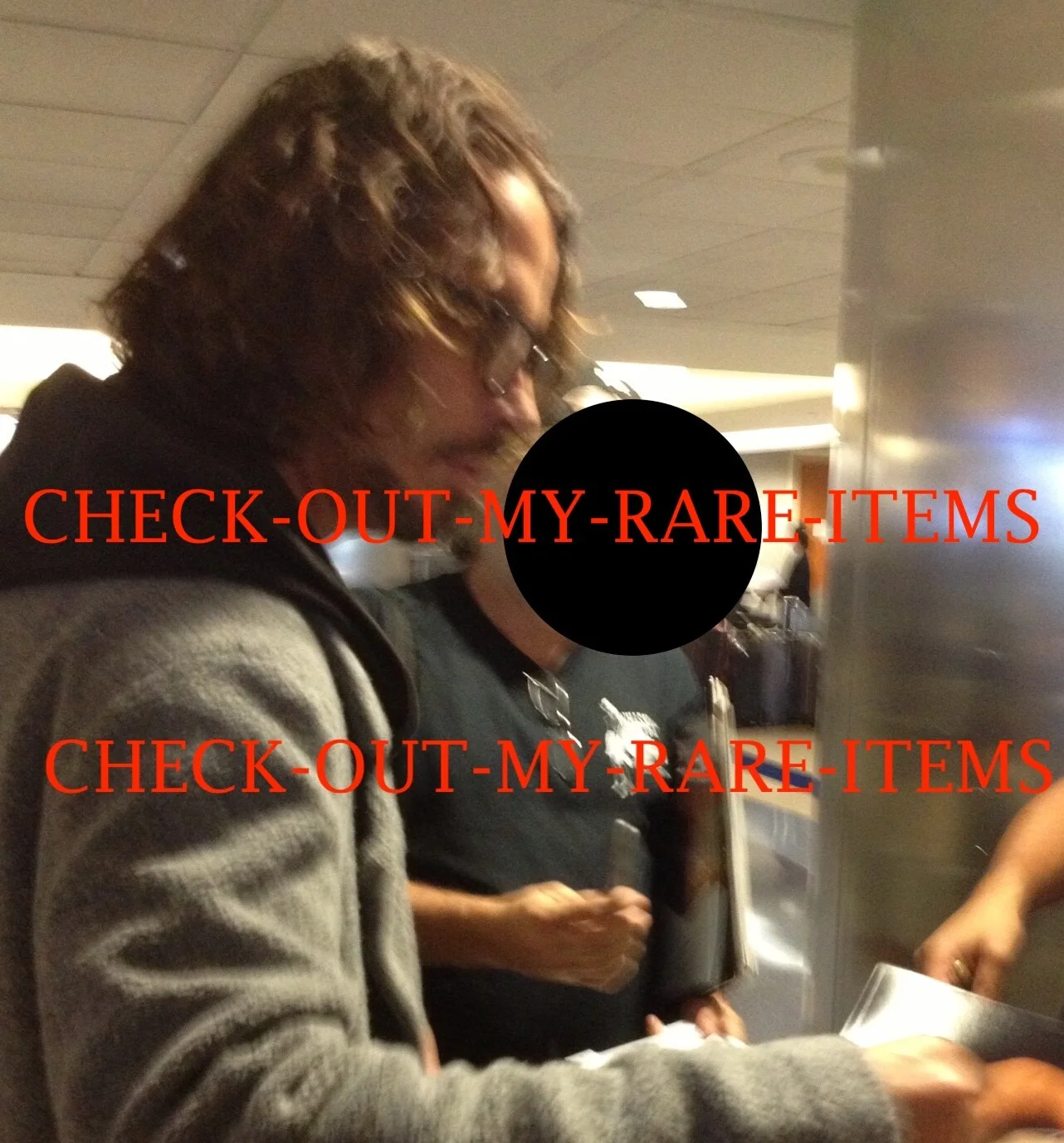 Chris Cornell signed 11x14 photo Soundgarden Audioslave Rare Proof, image 2
