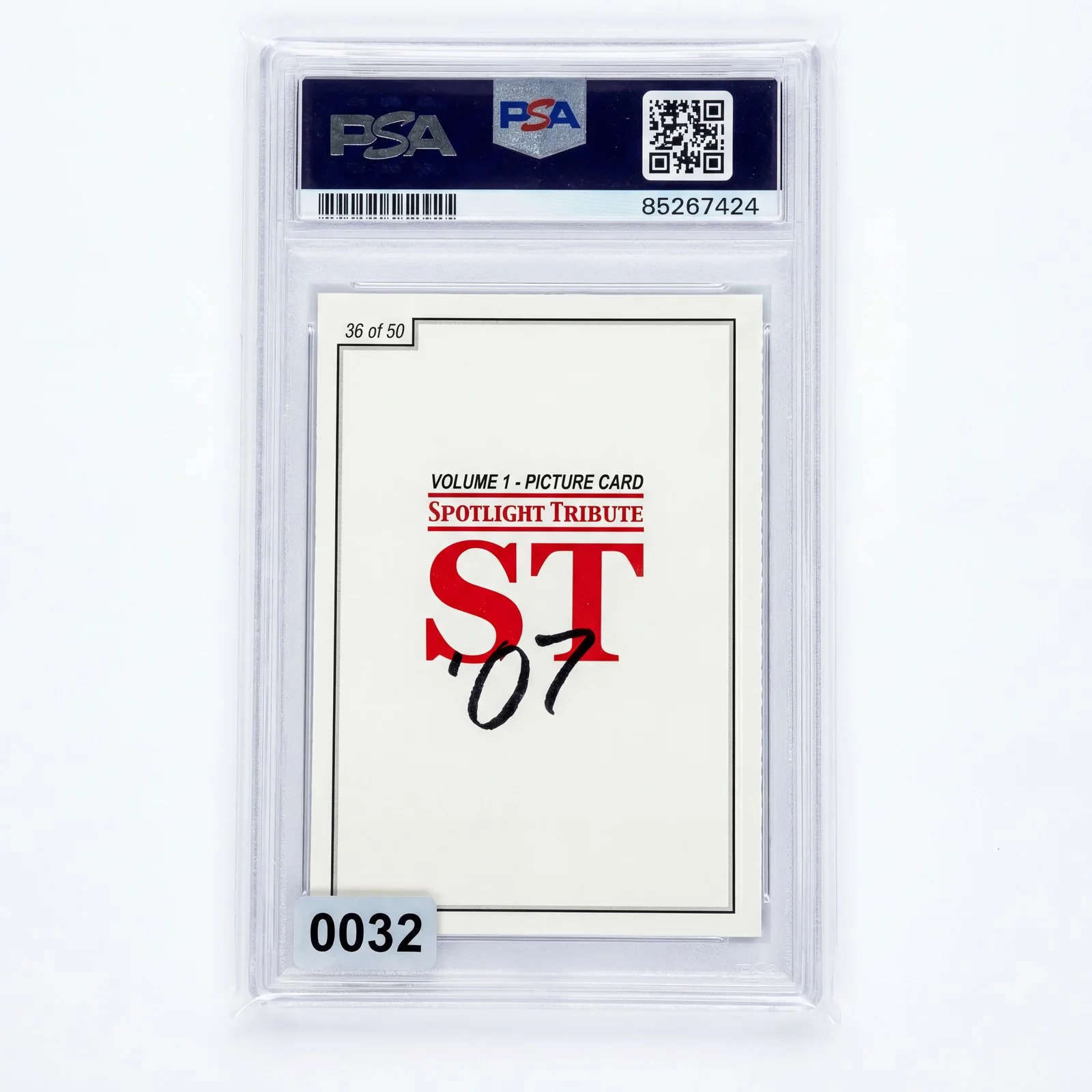 Adam Sandler — 2007 Spotlight Tribute Adam Sandler #36 Signed Auto PSA/DNA Certified Gem Mt 10, изображение 3