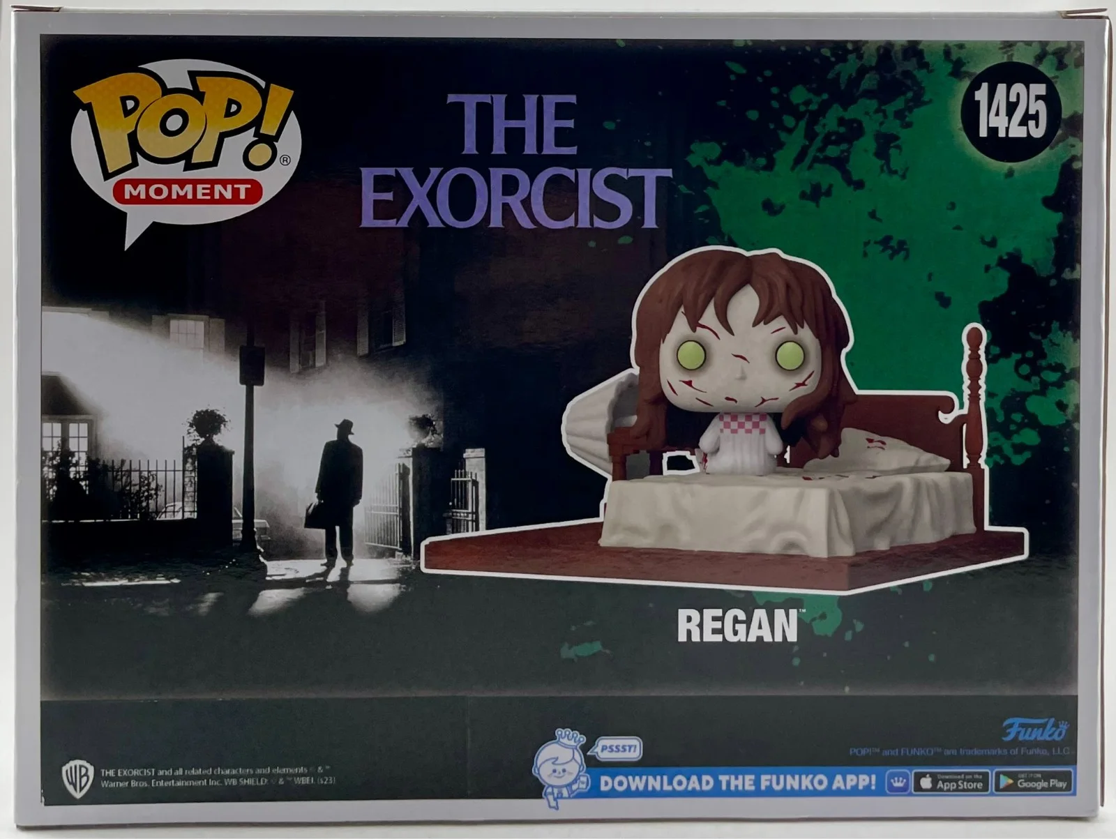 Linda Blair — Linda Blair & Eileen Dietz Signed The Exorcist Regan Funko POP! Moment JSA COA, image 5