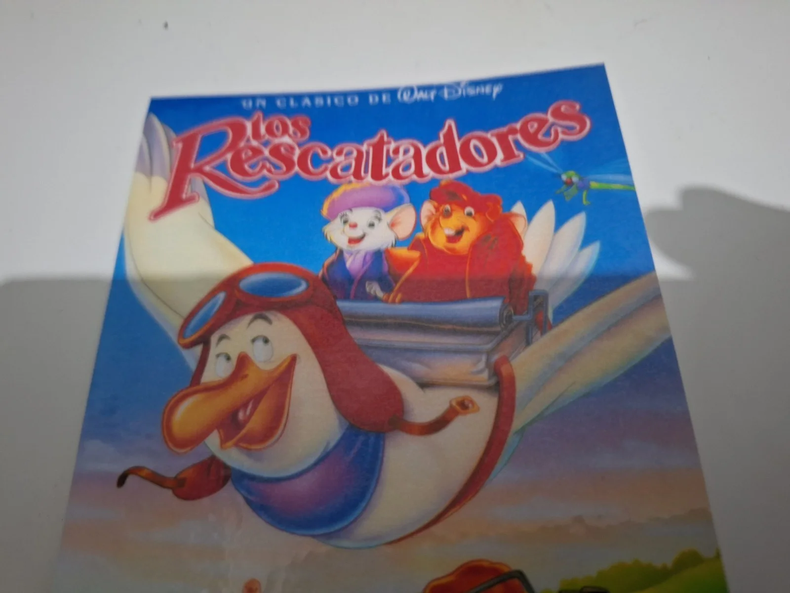 Disney The Rescuers 1977 Classic Animation Bernard Bianca Reproduction Postcard, image 4