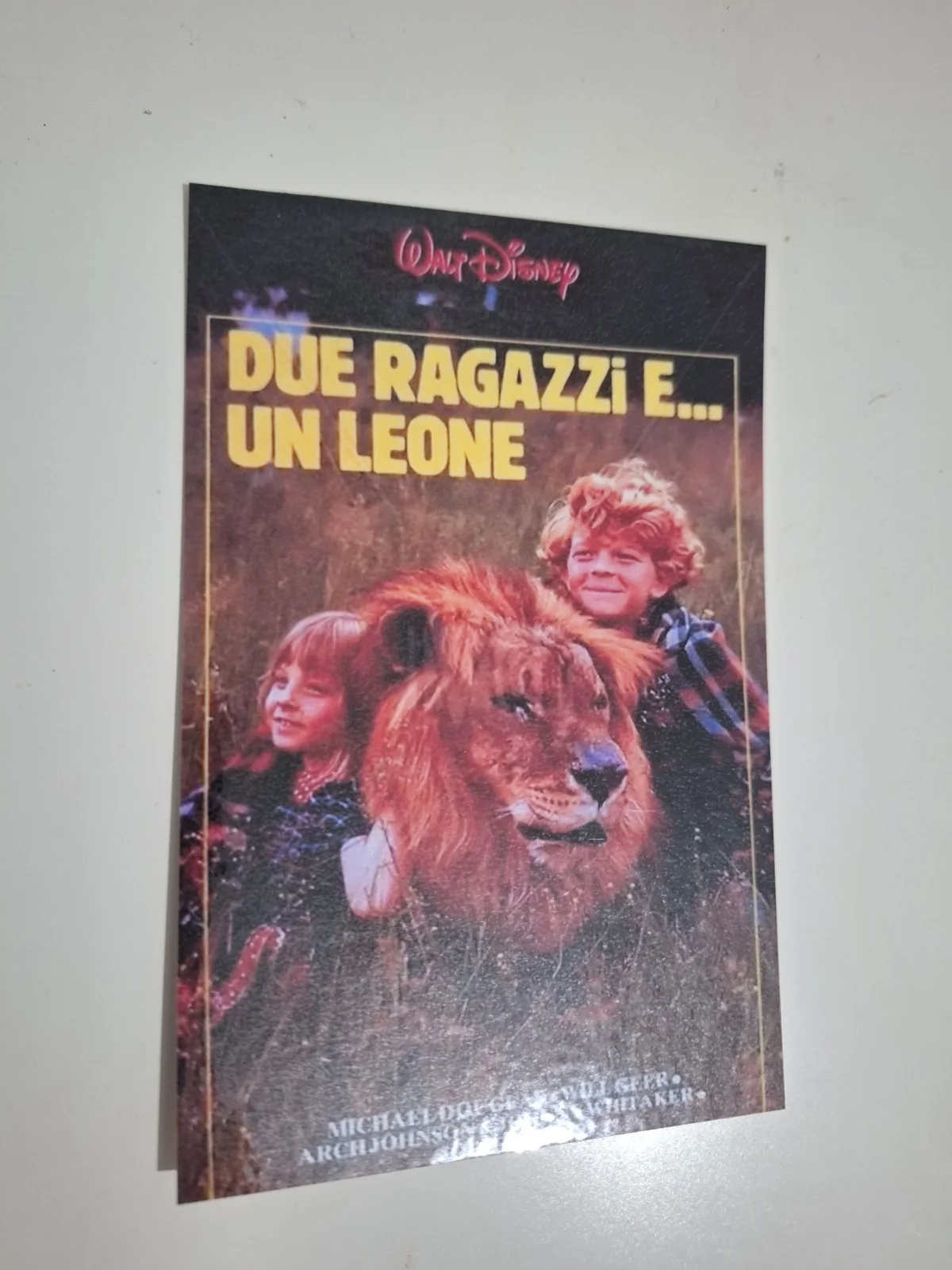 Walt Disney Napoleon & Samantha 1972 Classic Jodie Foster Reproduction Postcard, изображение 4