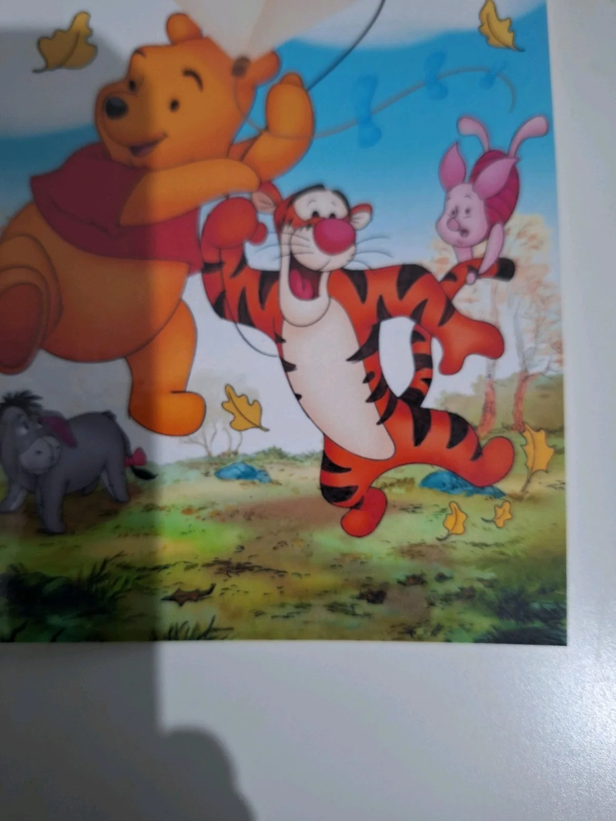 Disney The Many Adventures of Winnie the Pooh 1977 Reproduction Postcard, изображение 3