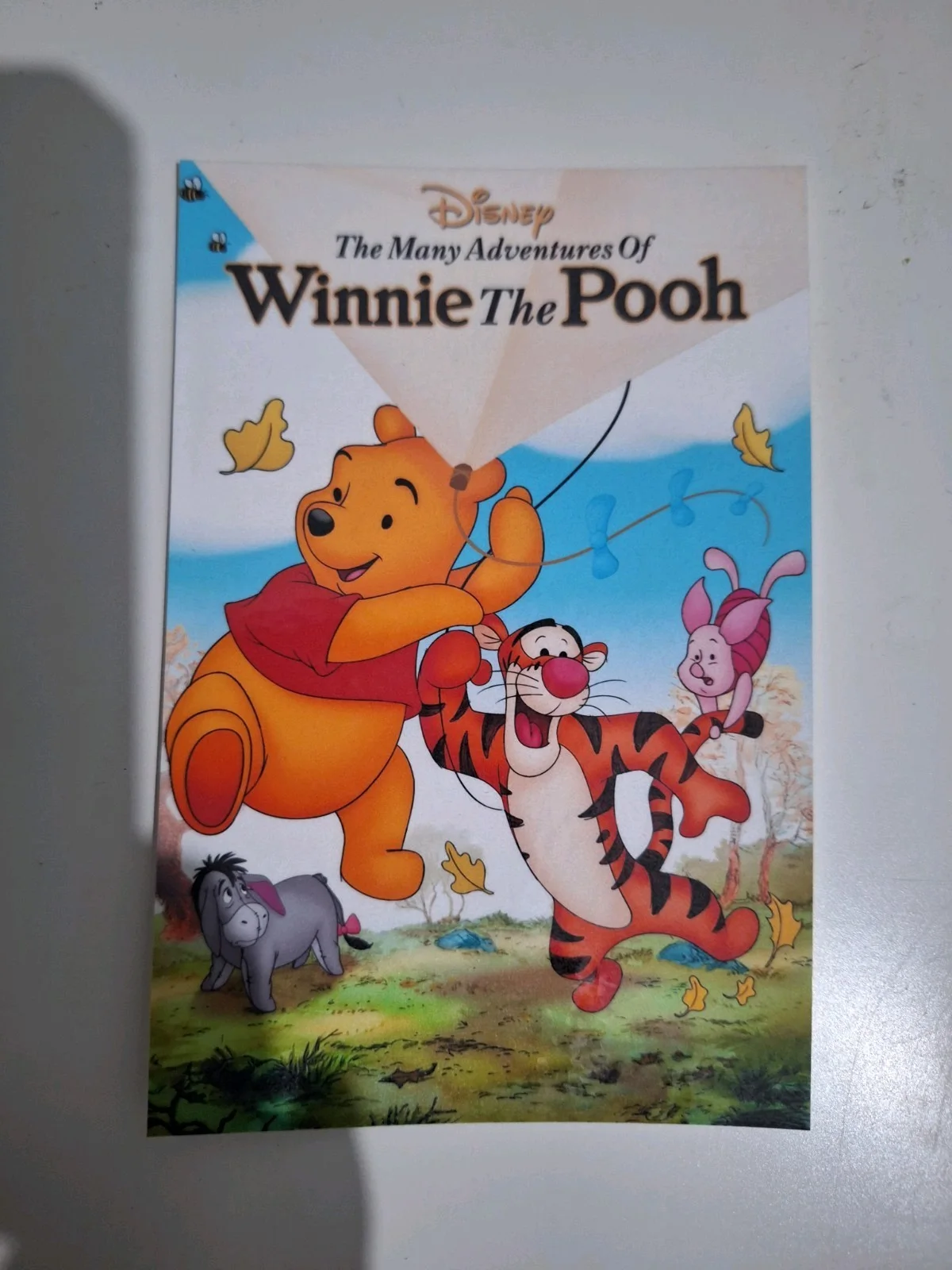 Disney The Many Adventures of Winnie the Pooh 1977 Reproduction Postcard, изображение 5