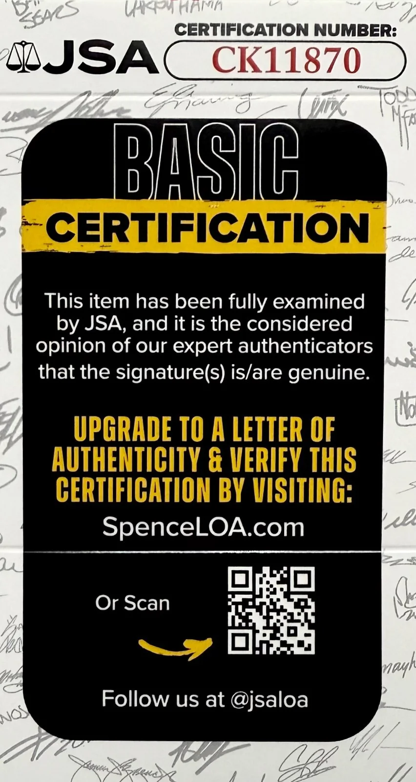 Scott Wolf — SCOTT WOLF Signed Autographed 3"x 5" INDEX CARD Party of Five DOC JSA CERTIFIED, изображение 2