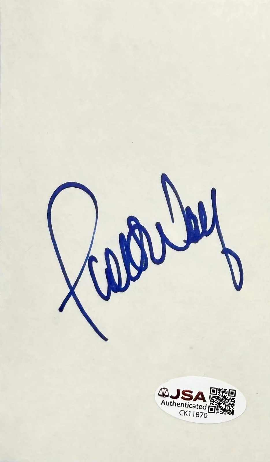 Scott Wolf — SCOTT WOLF Signed Autographed 3"x 5" INDEX CARD Party of Five DOC JSA CERTIFIED, изображение 3
