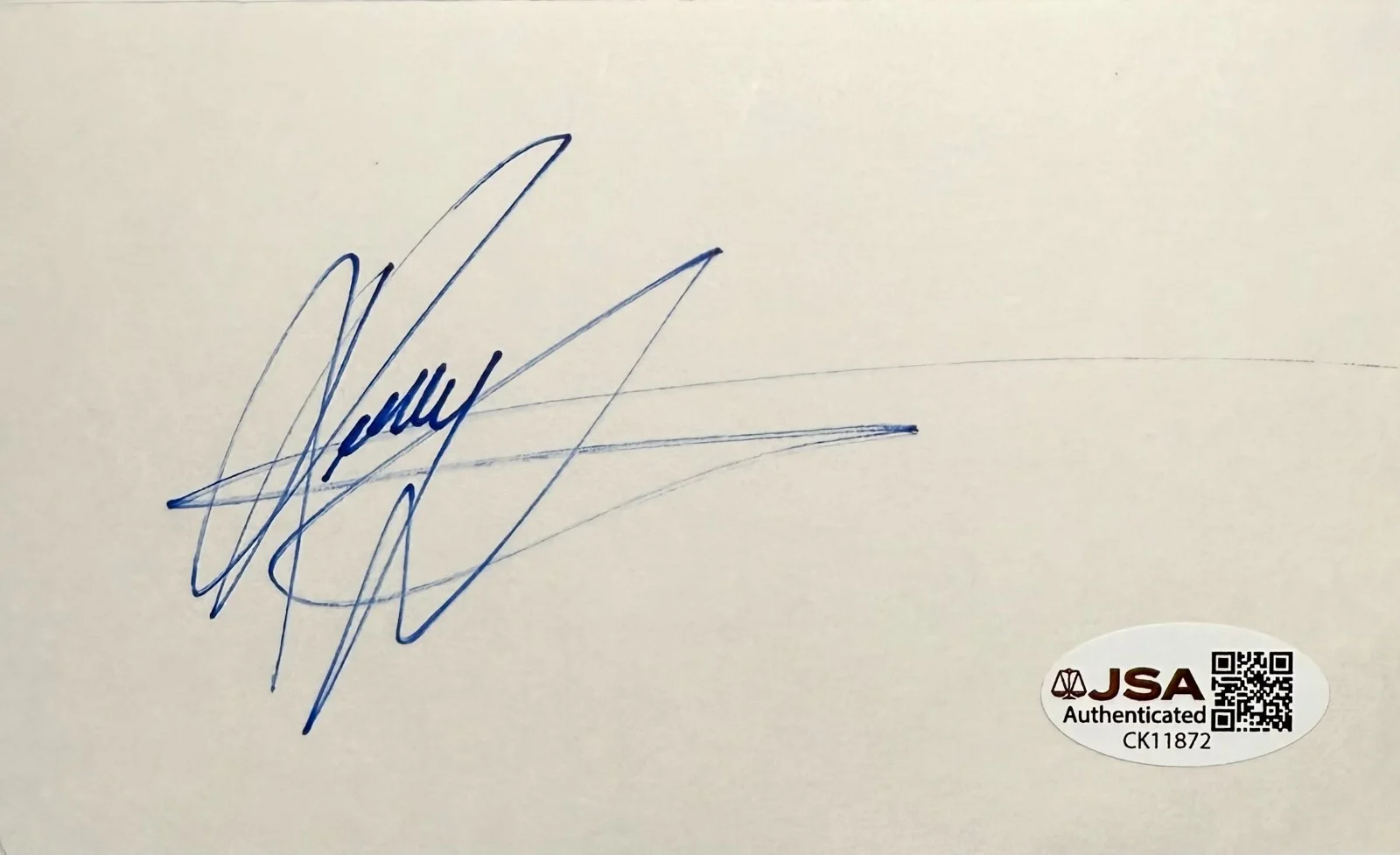 KENNY G Signed Autographed 3x5 INDEX CARD Jazz Saxophonist JSA CERTIFIED CK11872, изображение 3