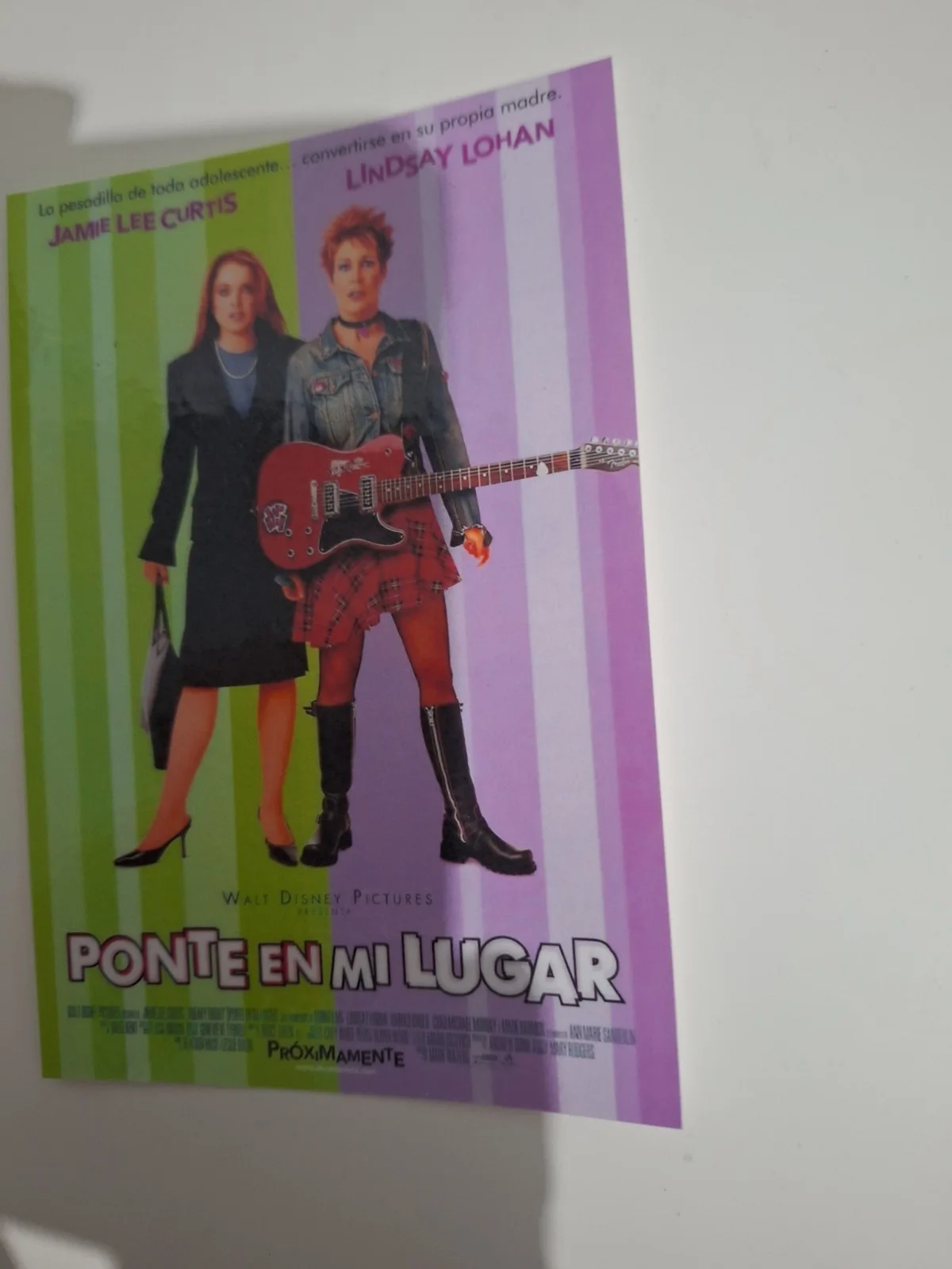 Walt Disney Freaky Friday 2003 Remake Reproduction Lobby Card Postcard, изображение 3
