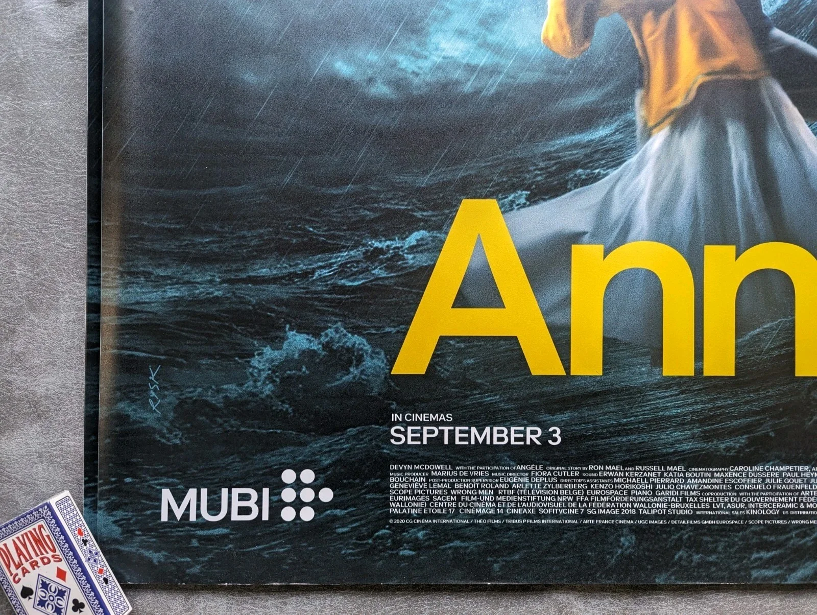 ANNETTE QUAD UK POSTER MOVIE CINEMA POSTER QUAD POSTER VERY RARE, изображение 3