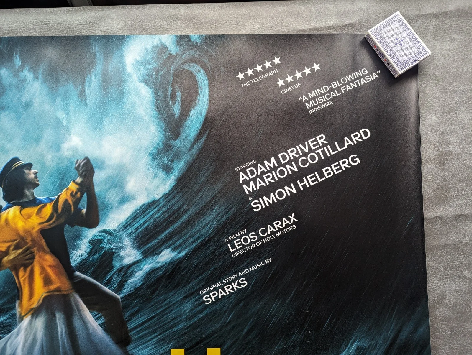 ANNETTE QUAD UK POSTER MOVIE CINEMA POSTER QUAD POSTER VERY RARE, изображение 5