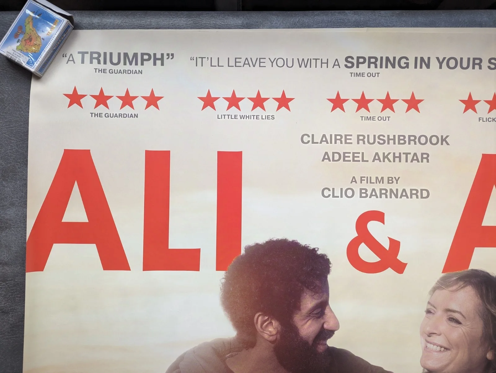 Cinema Poster: ALI & AVA 2021 (Quad) Adeel Akhtar Claire Rushbrook Ellora Torchi, изображение 3