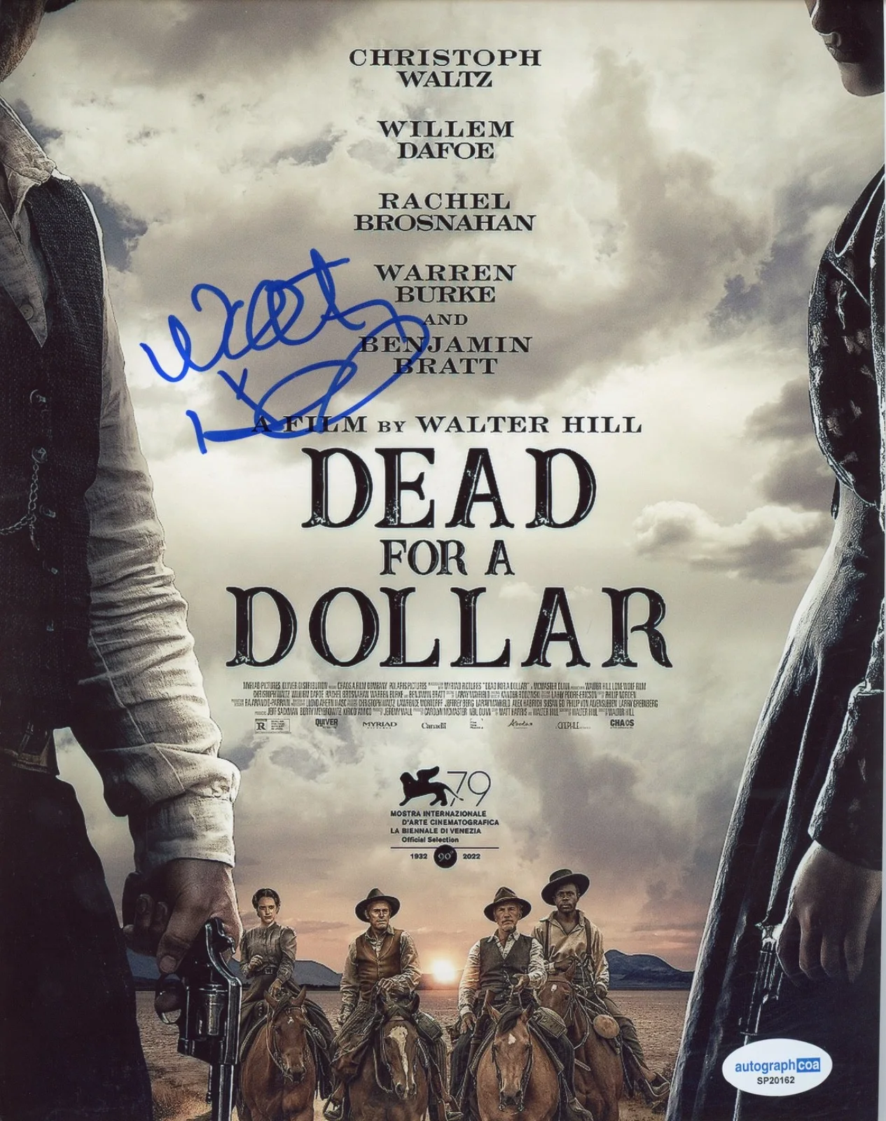 Walter Hill — Walter Hill Signed "Dead For A Dollar" Autograph 8x10 Photo Director ACOA COA