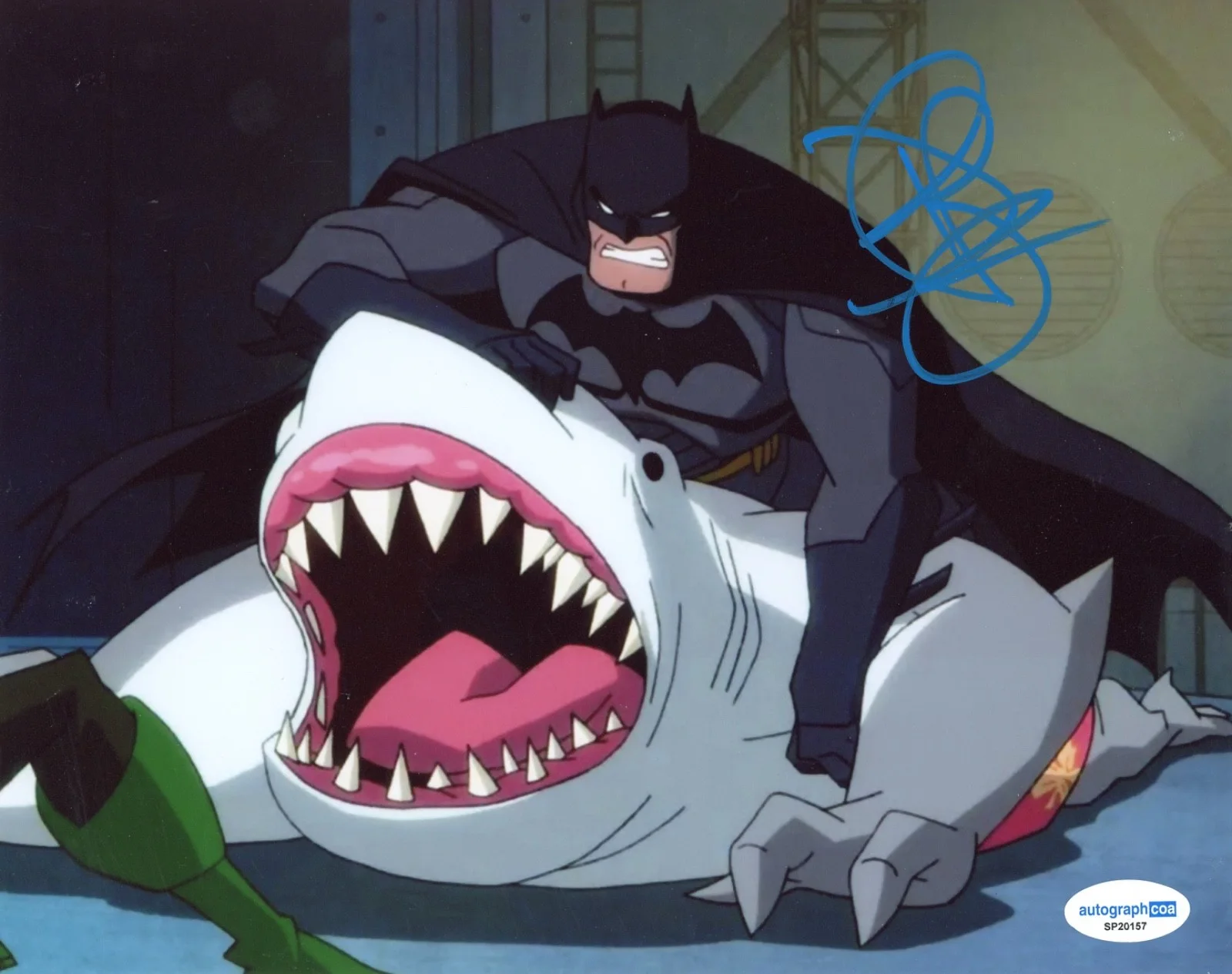 Diedrich Bader — Diedrich Bader Signed "Harley Quinn" Autograph 8x10 Photo Batman Voice ACOA COA
