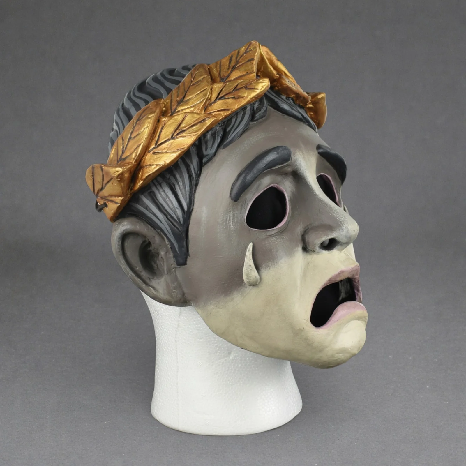 Gladiator (2000) Commodus Pantomime Mask Prop 'Cast Directly from Original', image 4