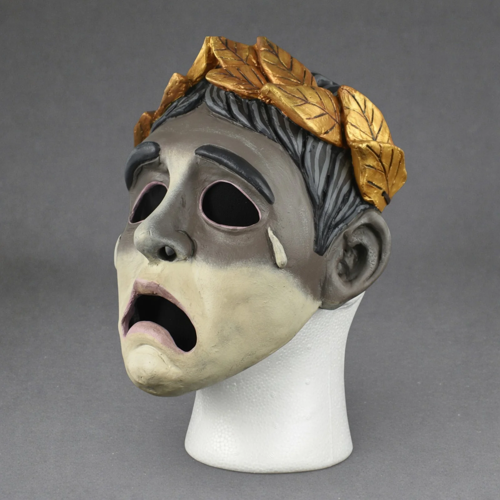 Gladiator (2000) Commodus Pantomime Mask Prop 'Cast Directly from Original', image 5