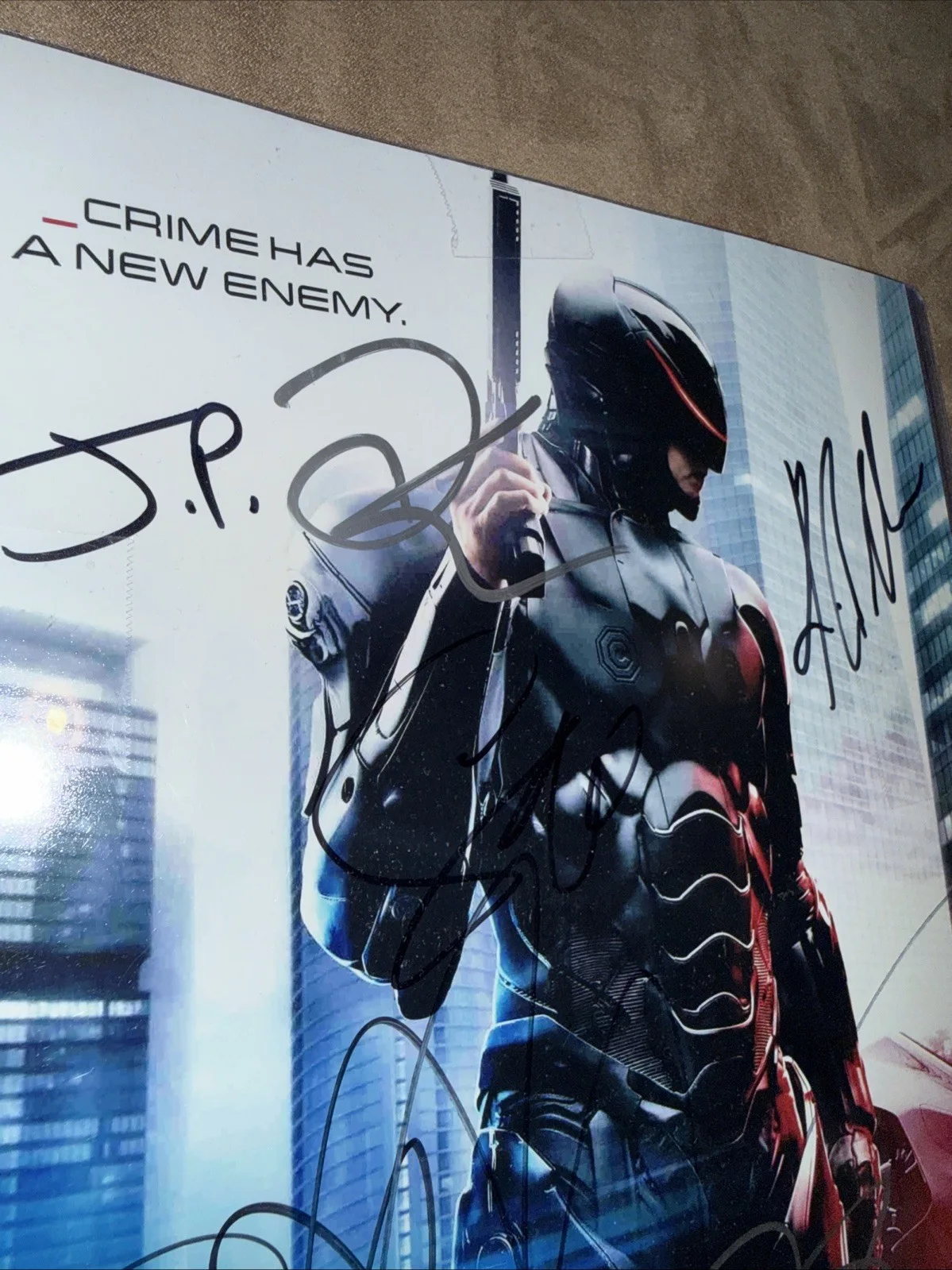Robocop 11x17 Photo Cast Signed Starring Gary Oldman, image 4