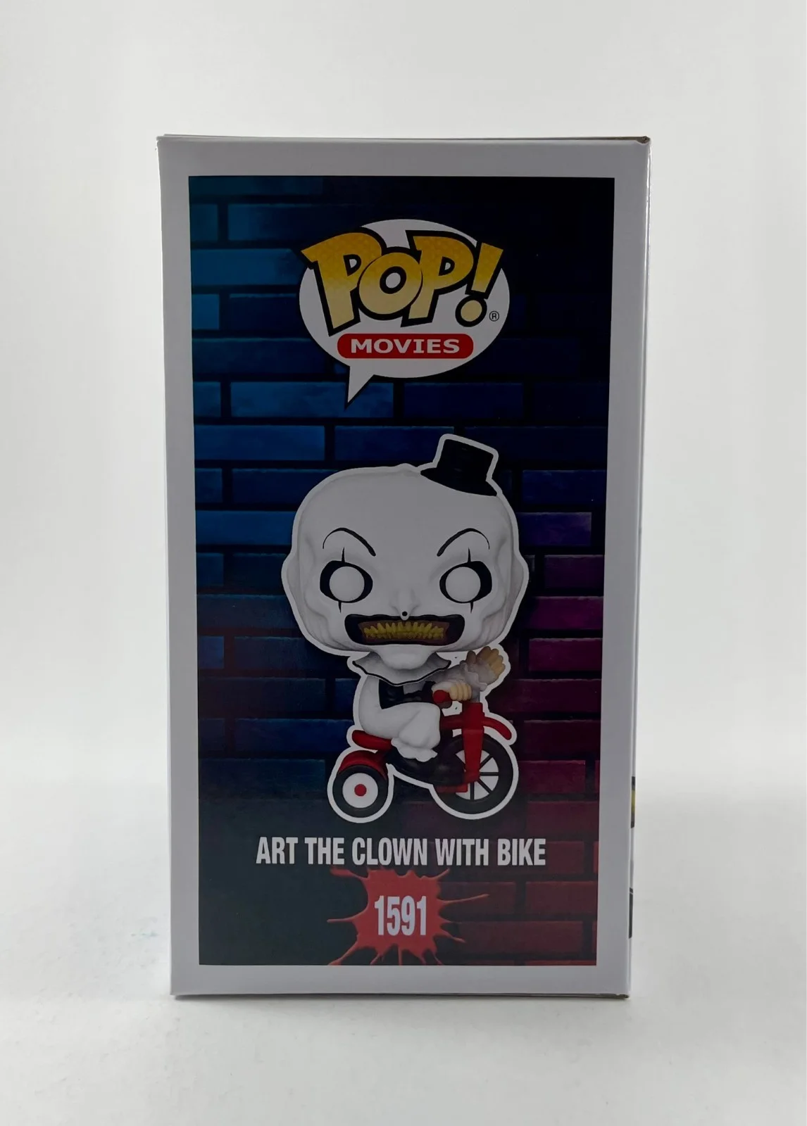 David Howard Thornton — David Howard Thornton Signed Terrifier Art The Clown Funko POP! 1591 JSA COA, изображение 3
