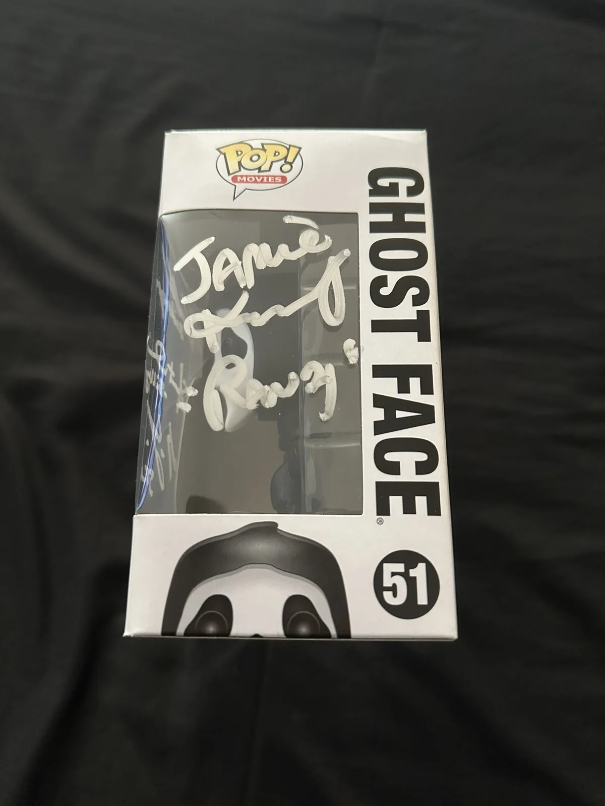 SCREAM Cast SIGNED Ghostface 51 Funko Pop Neve Skeet Matthew Jamie 4 Autographs, изображение 2