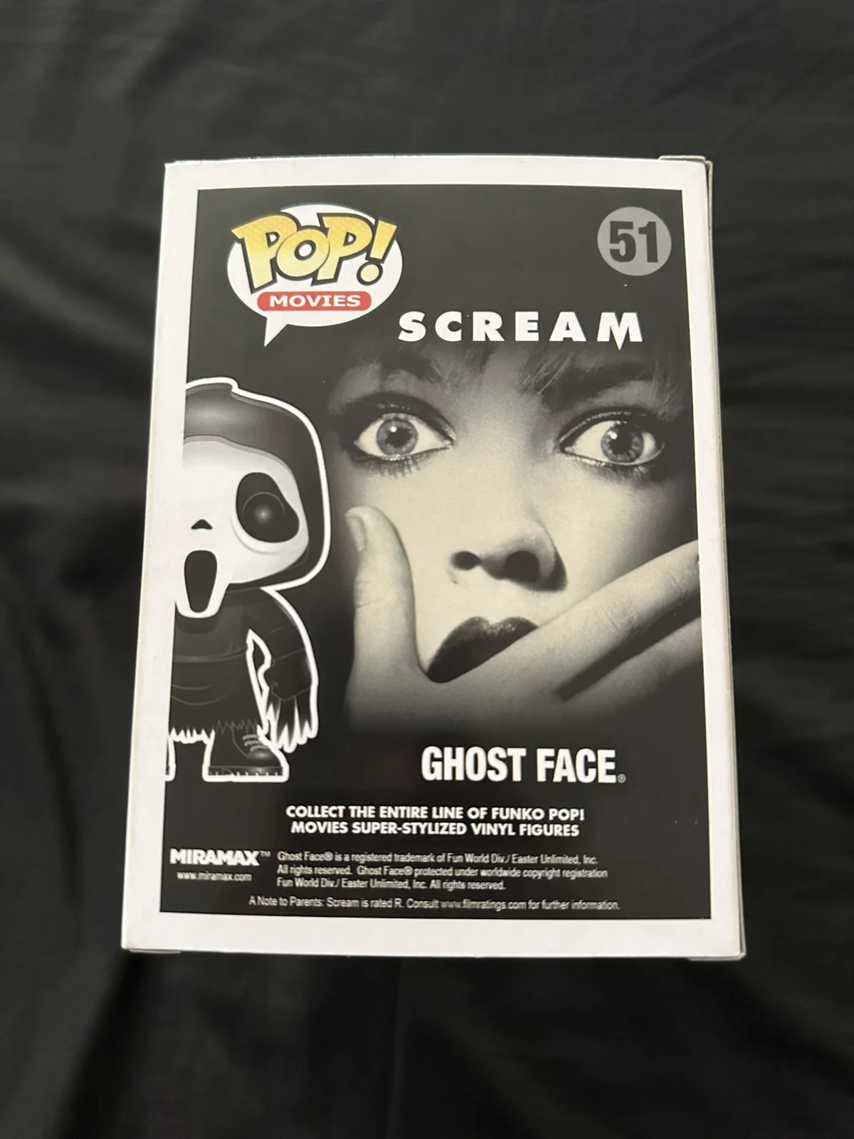 SCREAM Cast SIGNED Ghostface 51 Funko Pop Neve Skeet Matthew Jamie 4 Autographs, изображение 3