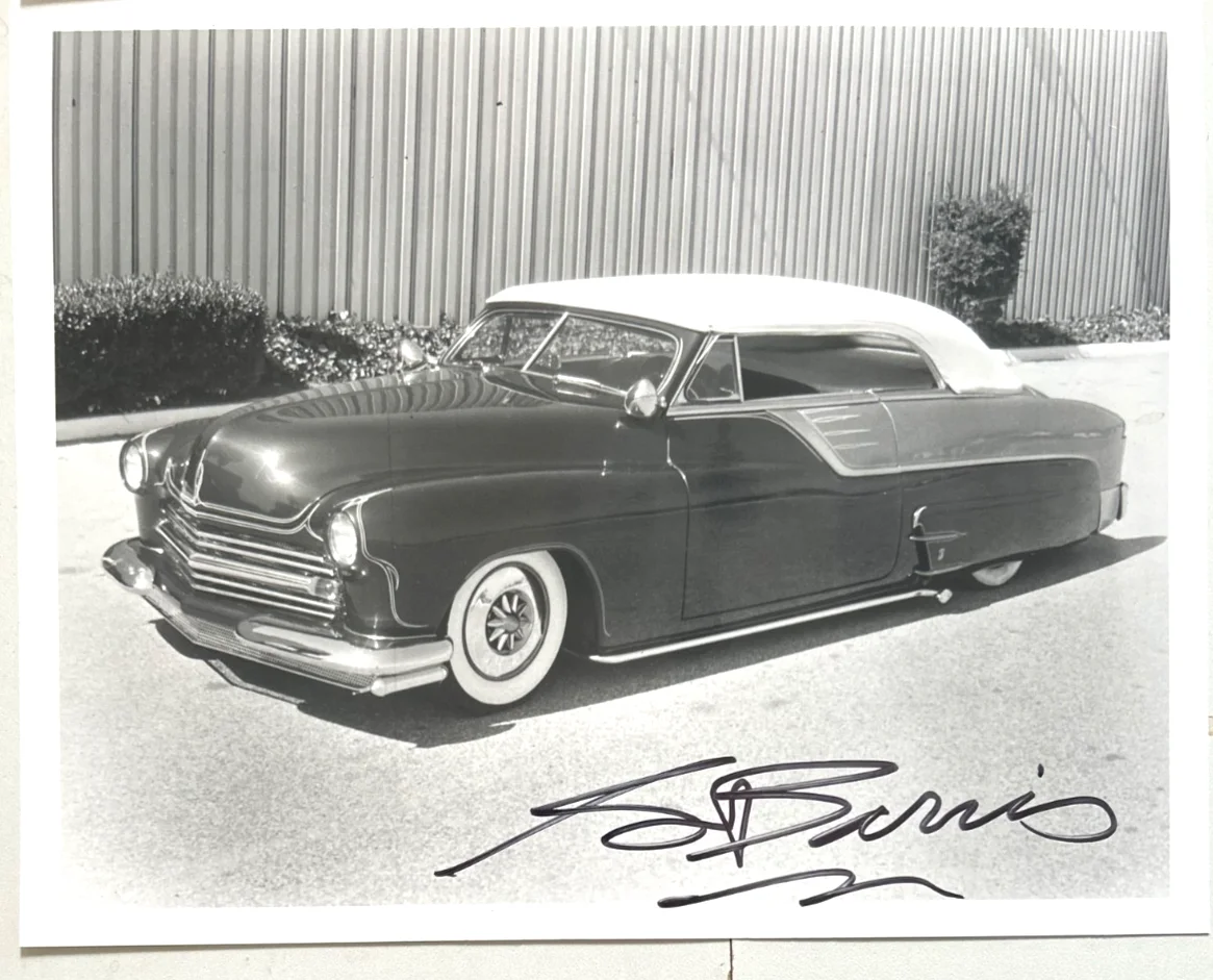George Barris — VINTAGE GEORGE BARRIS HAND SIGNED AUTOGRAPHED PHOTO LOT, image 2