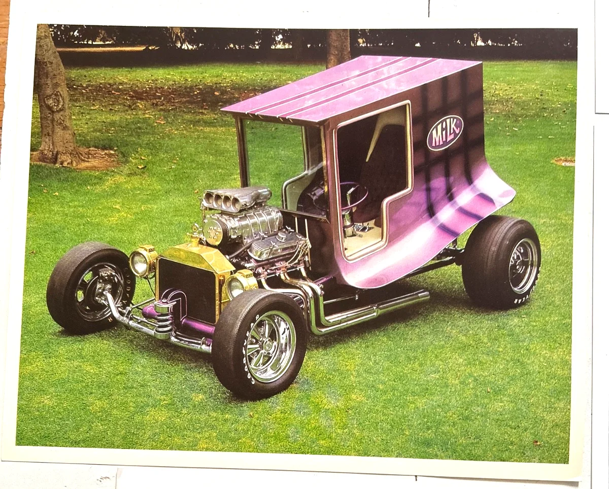 George Barris — VINTAGE GEORGE BARRIS HAND SIGNED AUTOGRAPHED PHOTO LOT, image 5