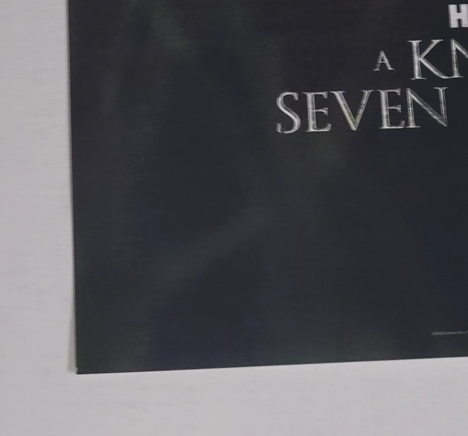 NYCC 2025 Game of Thrones: A Knight of Seven Kingdoms 11 X 17 Poster / Print, изображение 5