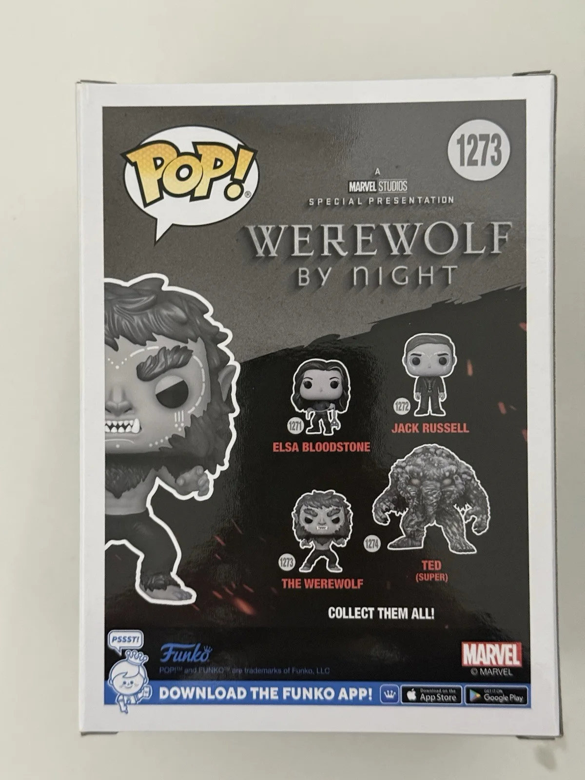 Gael Garcia Bernal — Gael Garcia Bernal Signed Werewolf By Night Funko POP #1273 Beckett BAS MARVEL, image 5