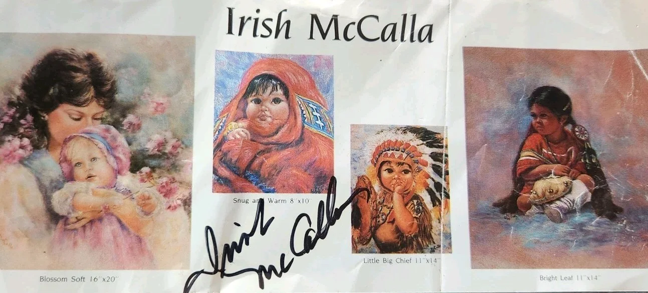 irish McCalla — Sheena Queen Of The Jungle Irish McCalla Signed 8x3 Promo Sheet, image 2