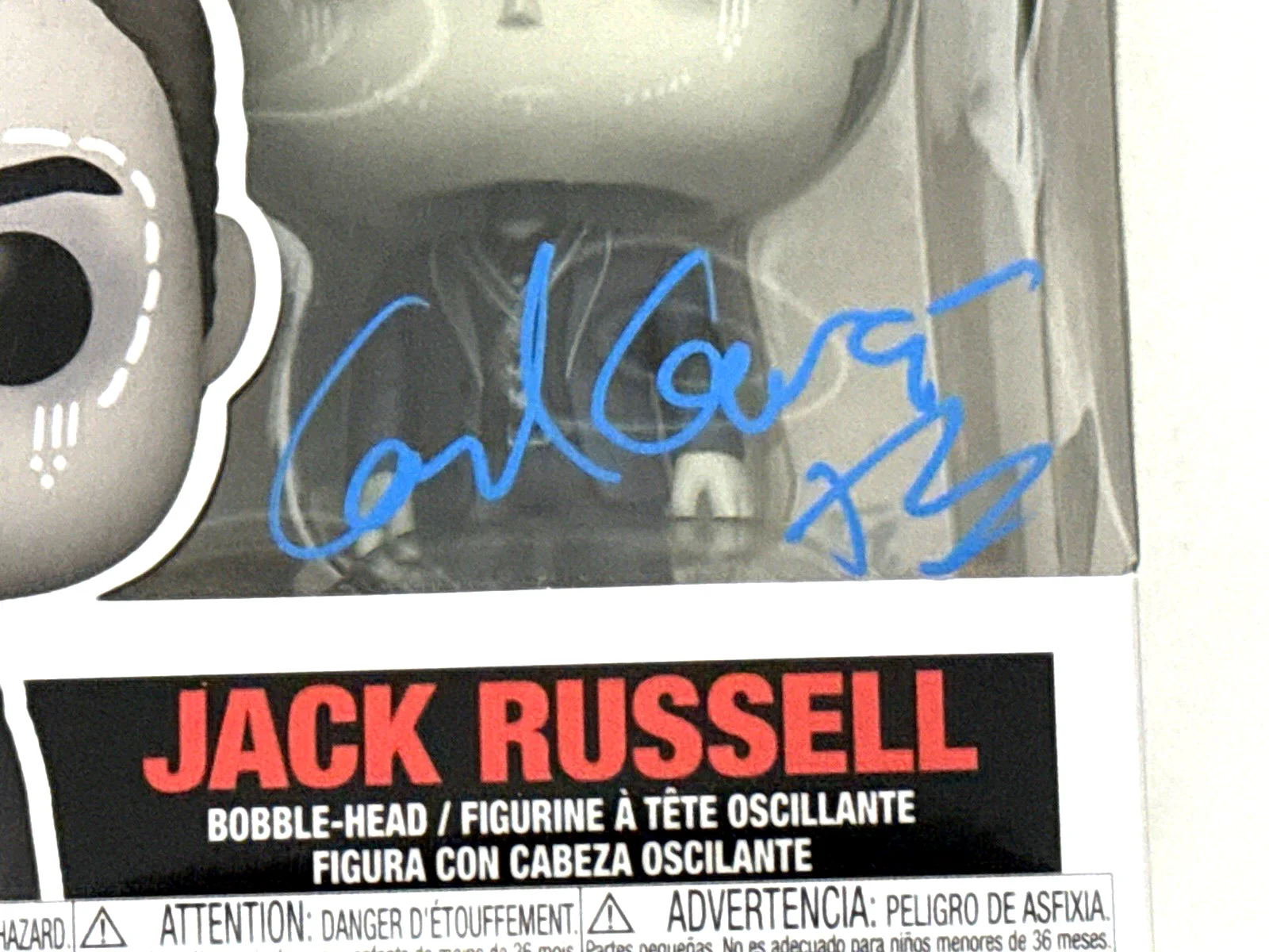 Gael Garcia Bernal — Gael Garcia Bernal Signed Werewolf By Night Jack Russell Funko POP #1272 Beckett, изображение 2