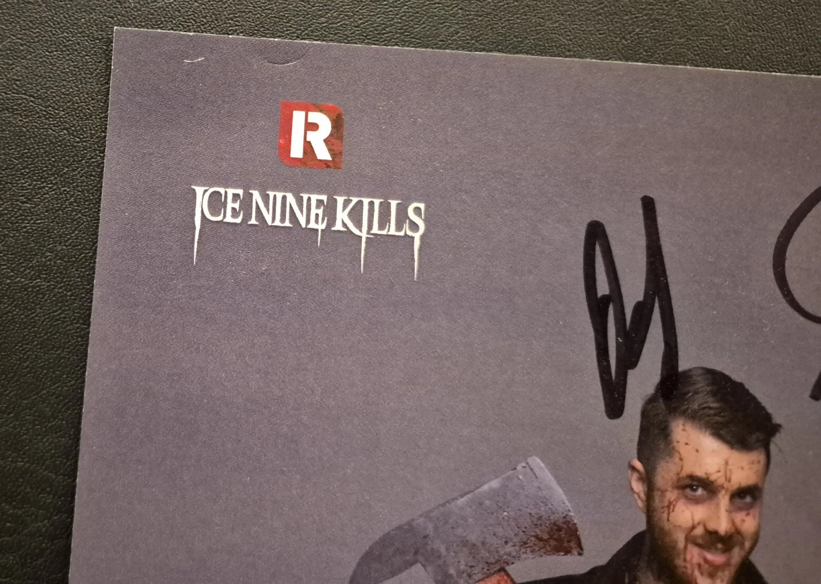 Ice Nine Kills Full Band Autograph 12x9 Photo. Rock Sound Exclusive, image 4